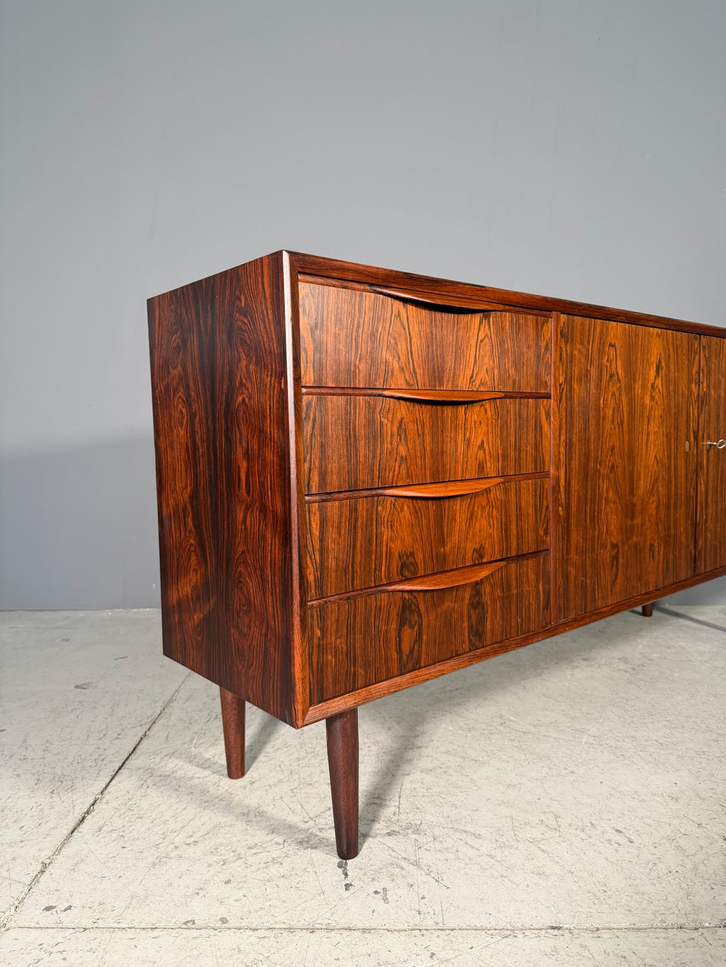 Sideboard in palissandro di Erling Torvits