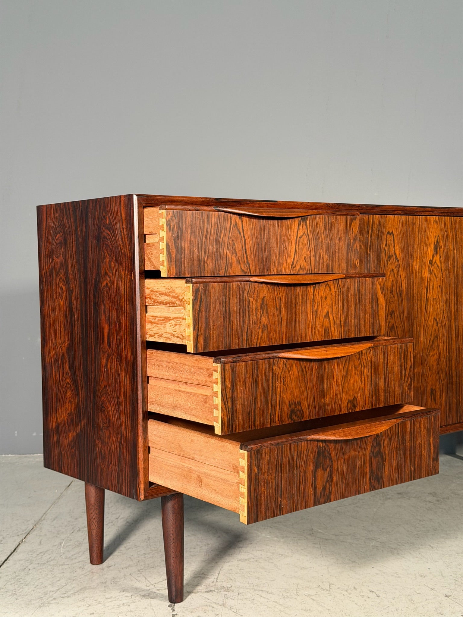 Sideboard in palissandro di Erling Torvits