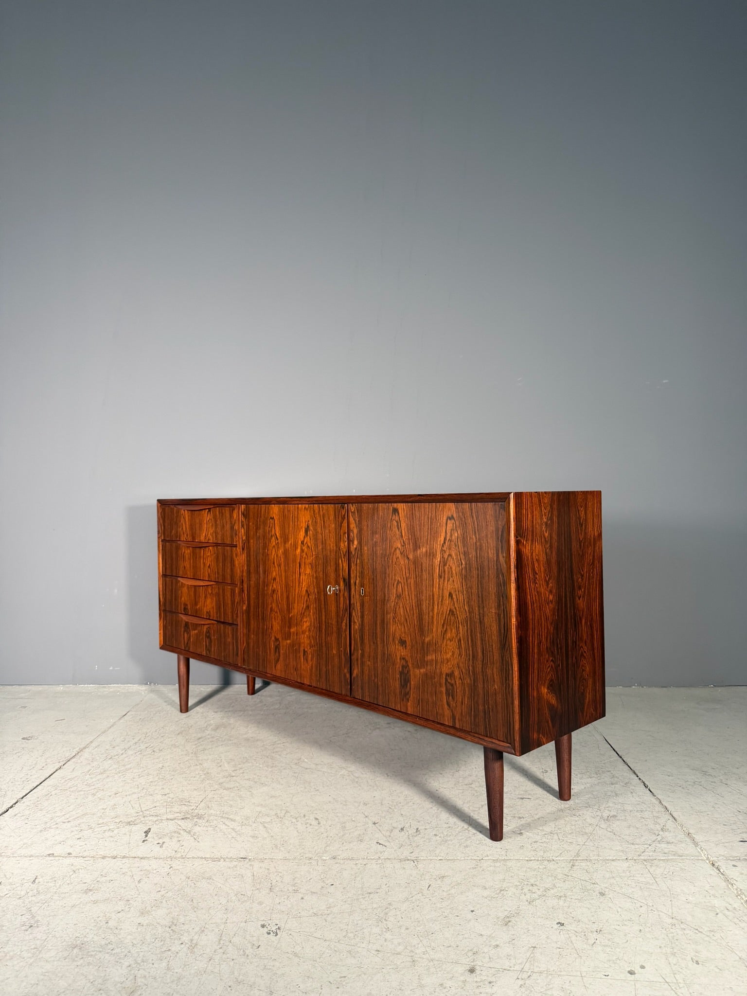 Sideboard in palissandro di Erling Torvits