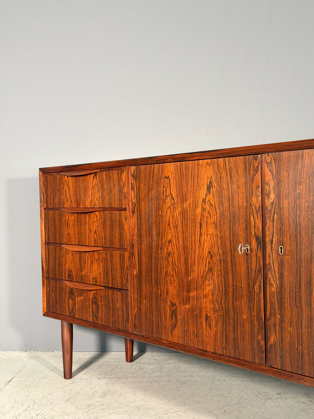 Sideboard in palissandro di Erling Torvits