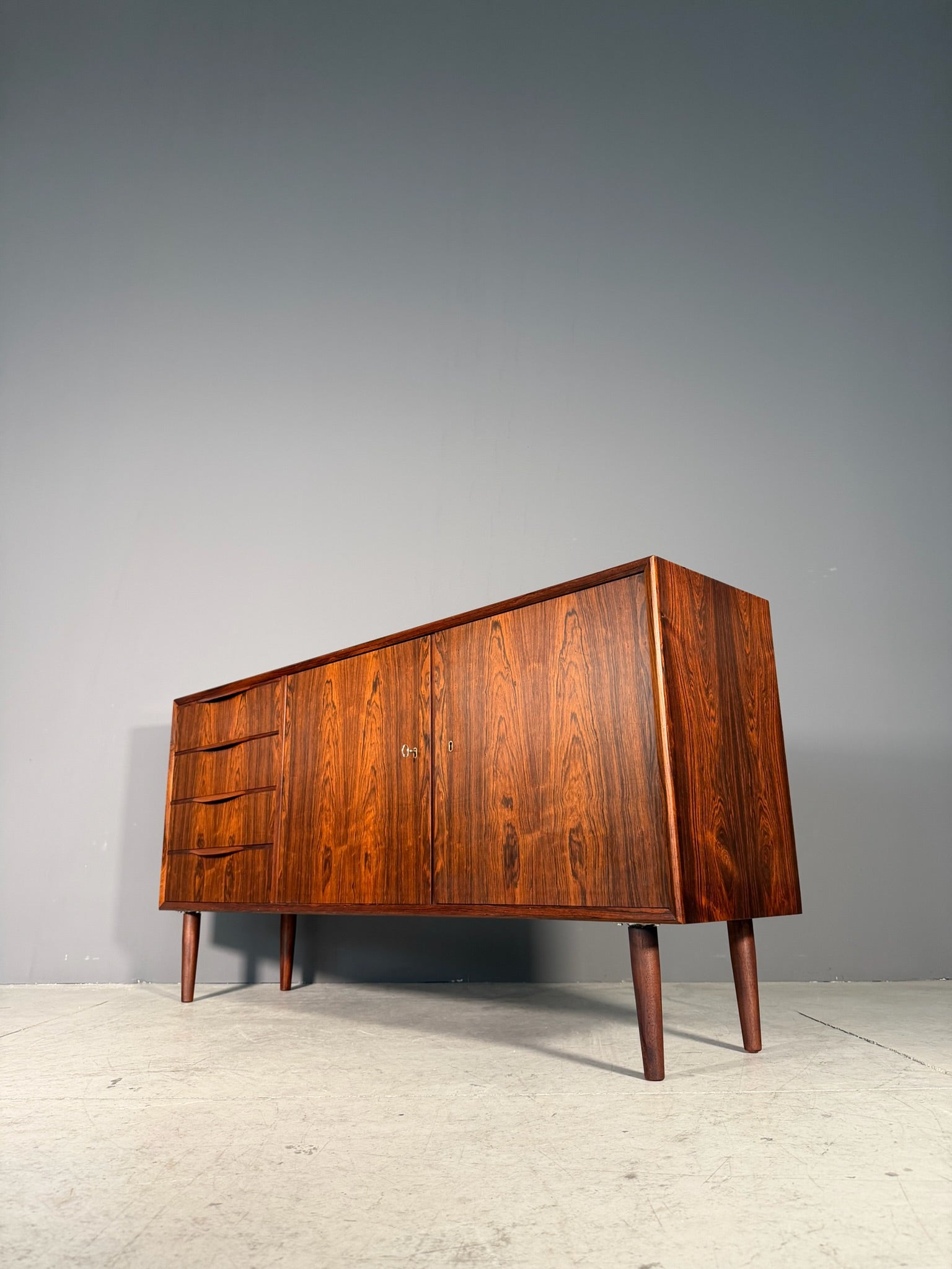 Sideboard in palissandro di Erling Torvits