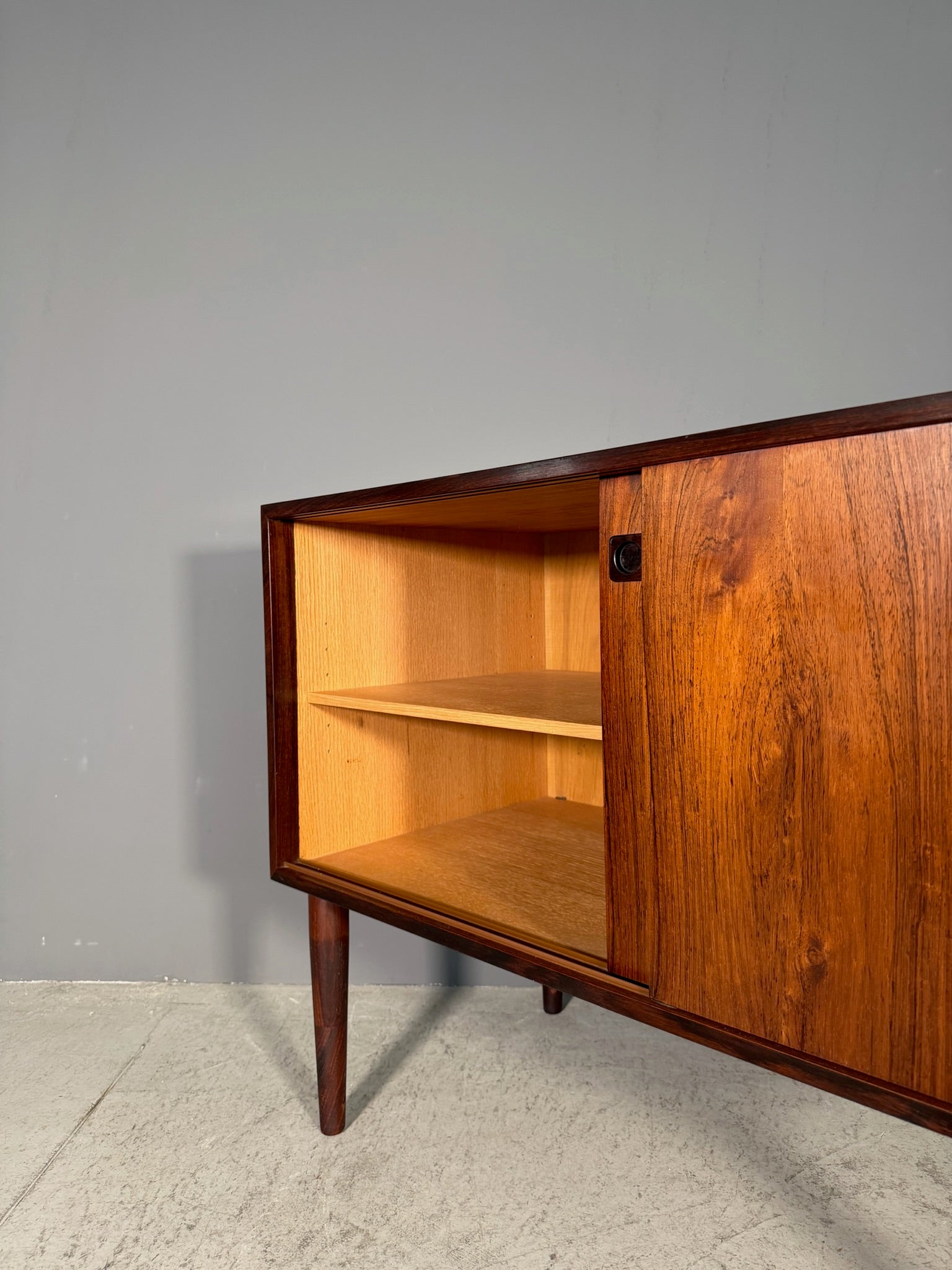 Sideboard danese in palissandro