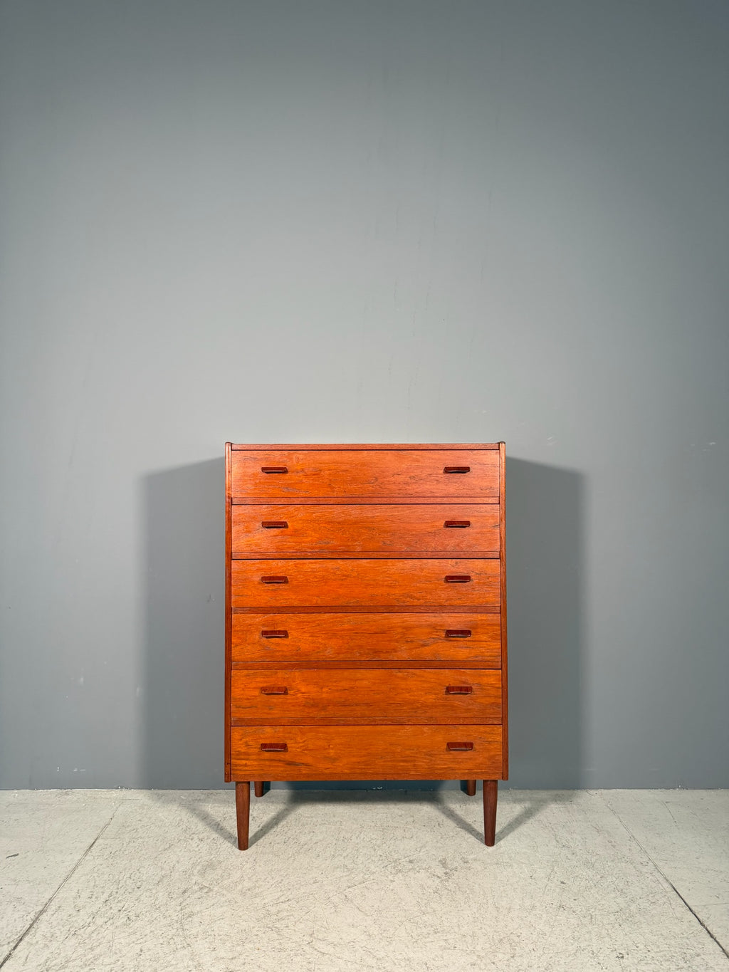 Cassettiera in teak di Poul Volther
