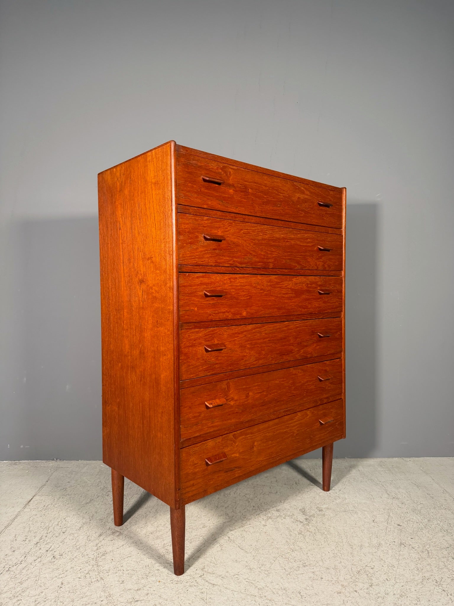 Cassettiera in teak di Poul Volther