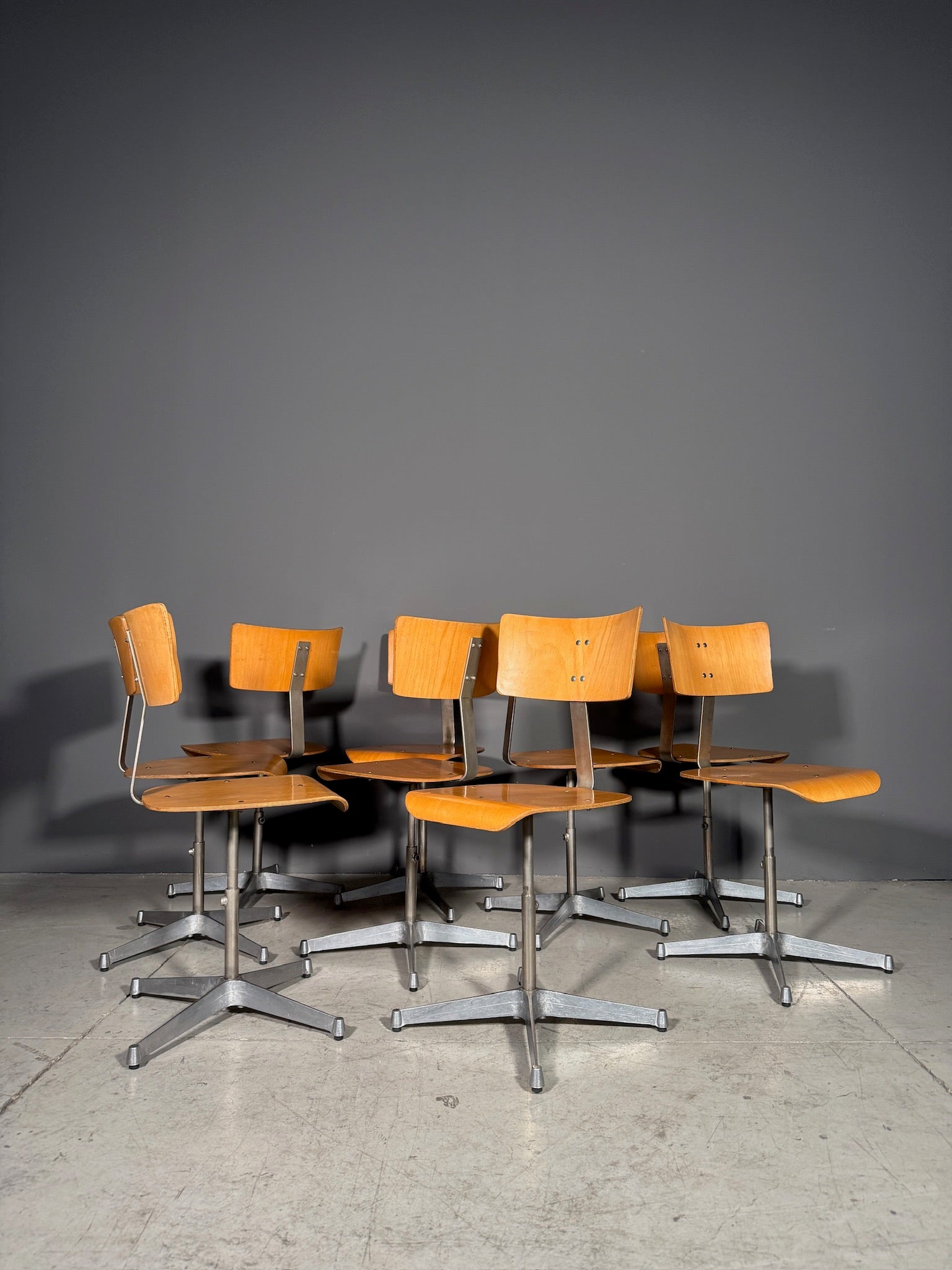 Sedia da scuola anni 50