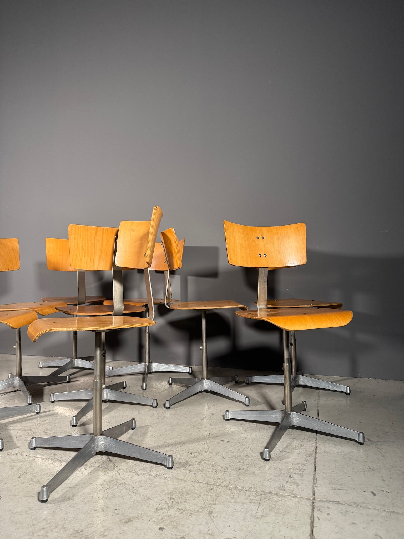 Sedia da scuola anni 50