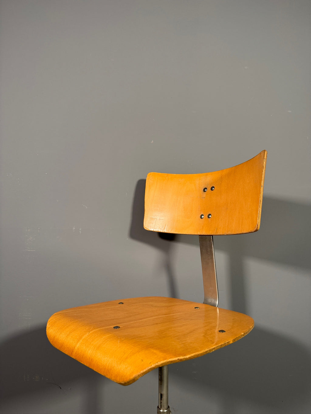 Sedia da scuola anni 50