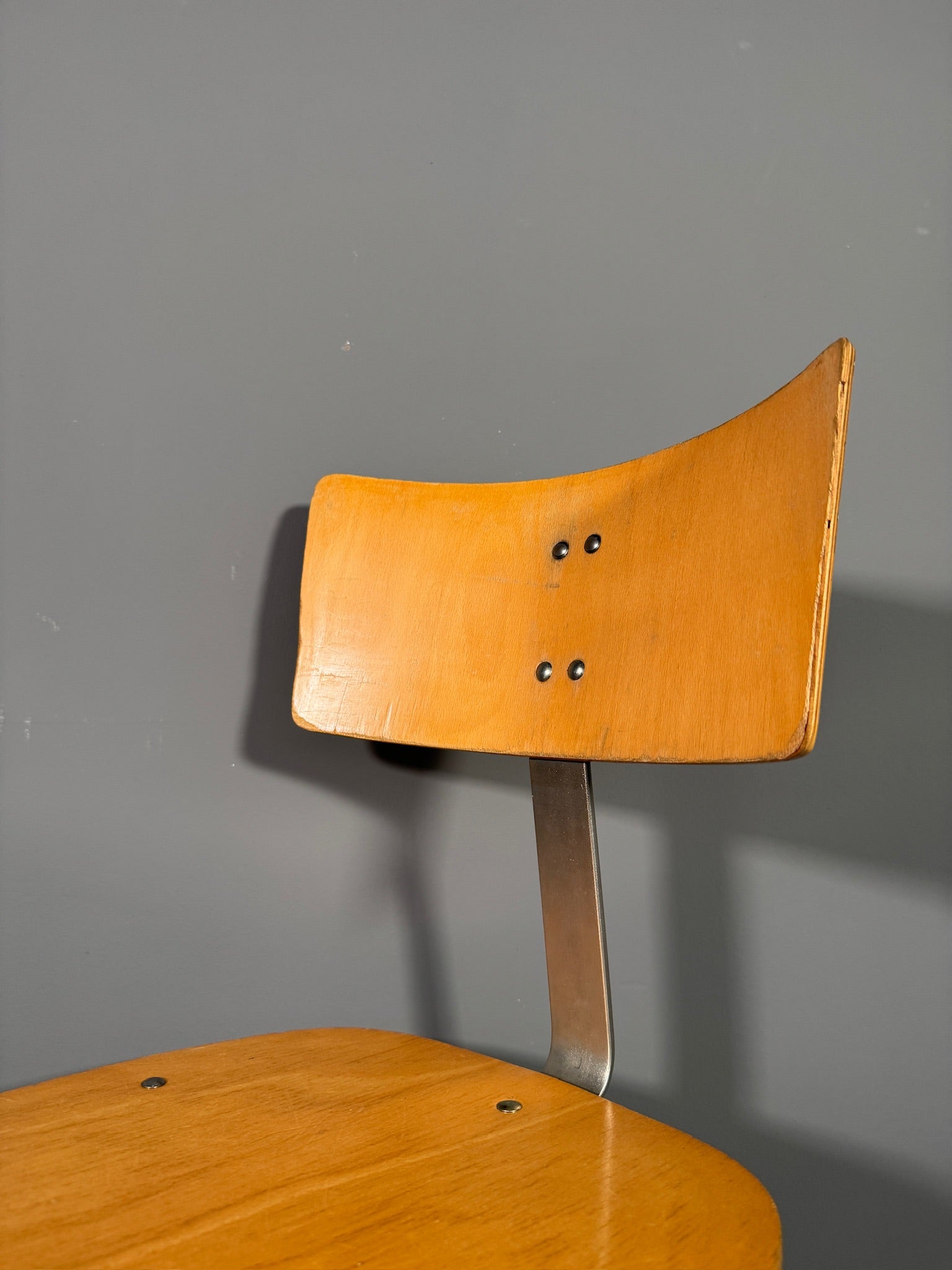 Sedia da scuola anni 50