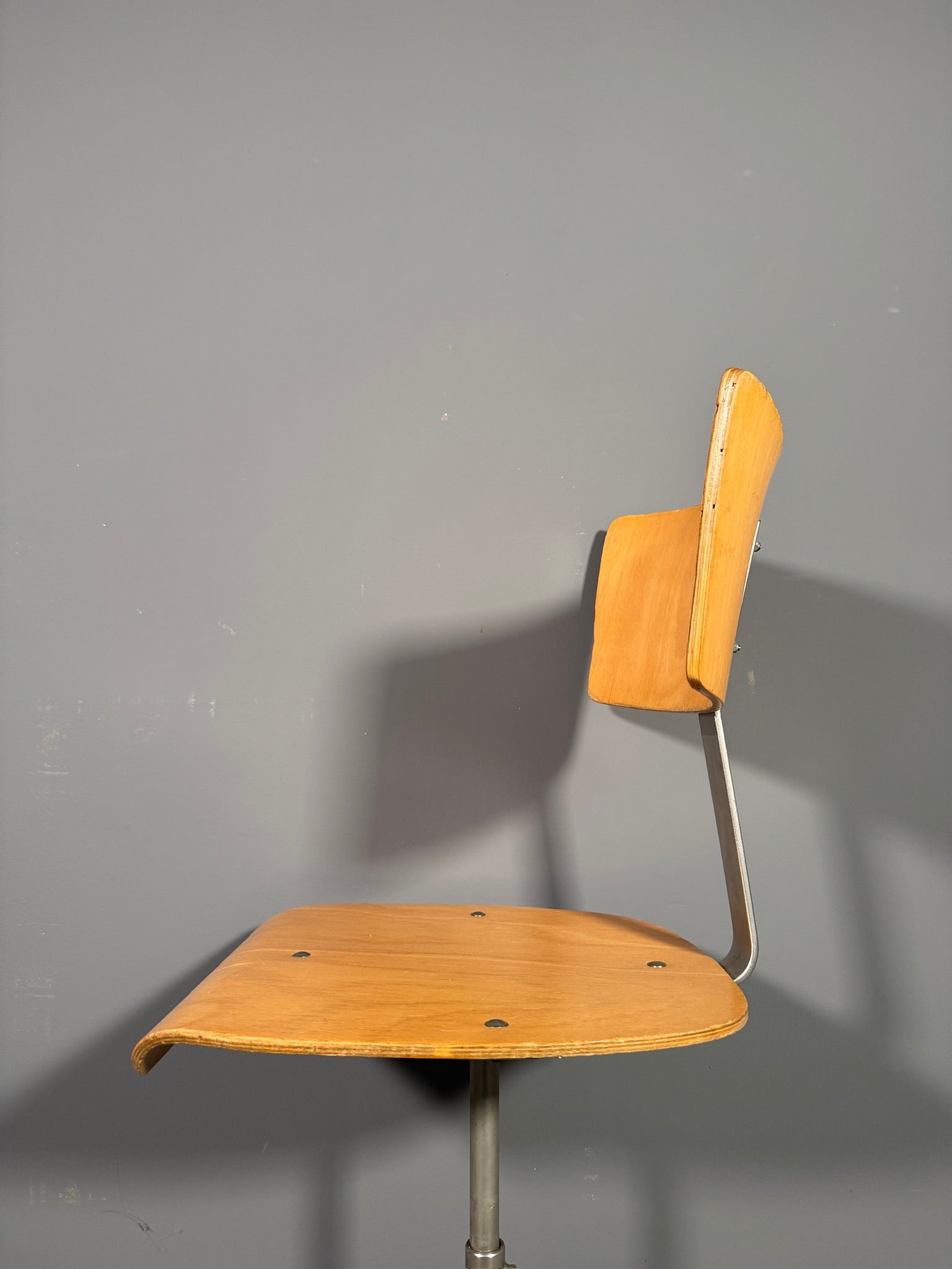 Sedia da scuola anni 50