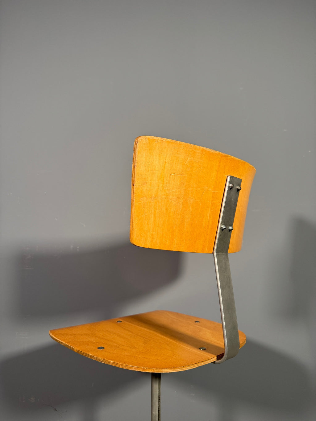 Sedia da scuola anni 50