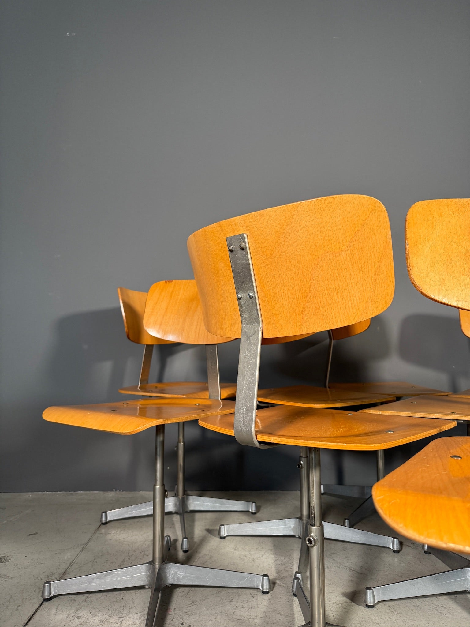 Sedia da scuola anni 50