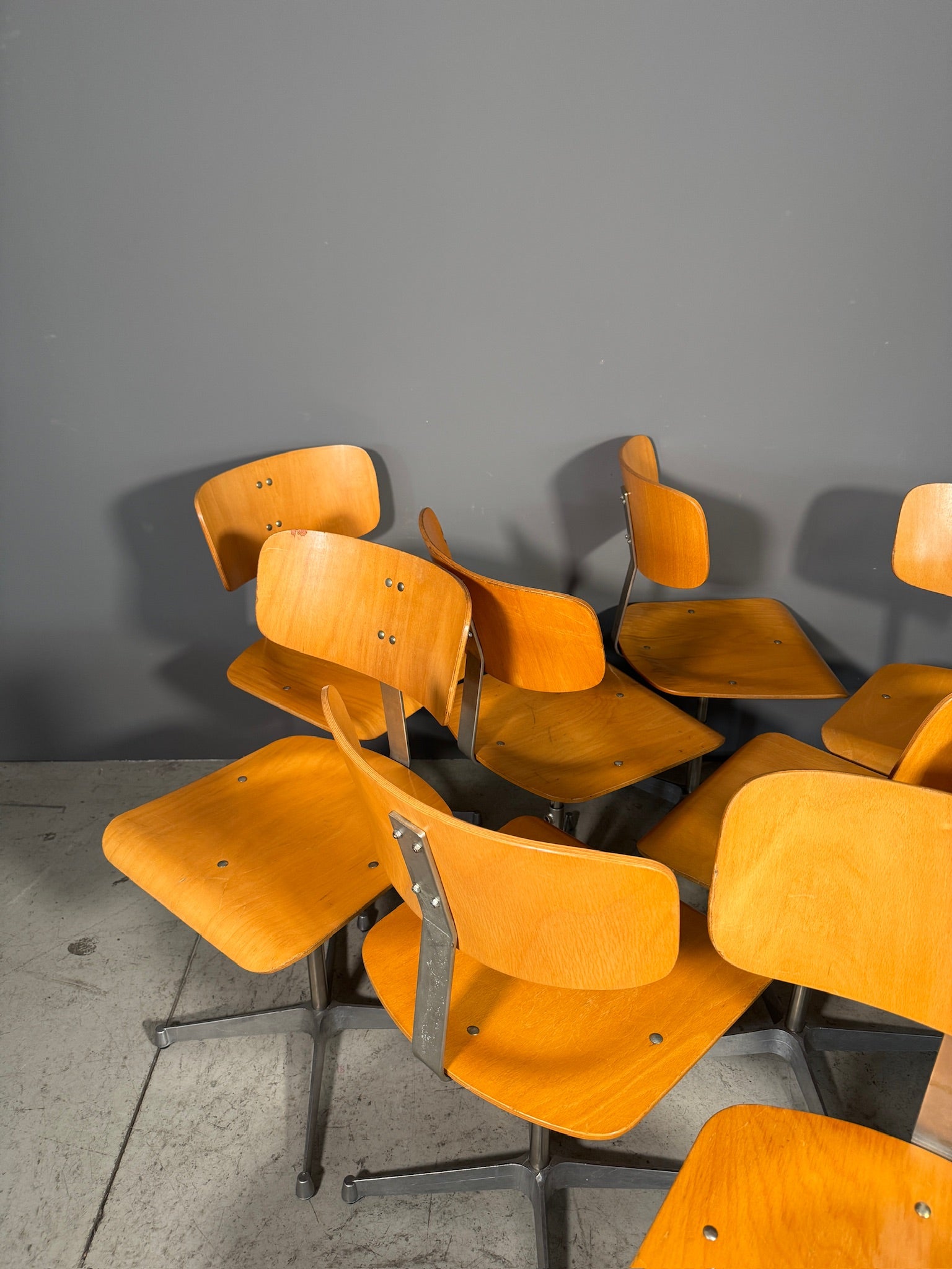 Sedia da scuola anni 50