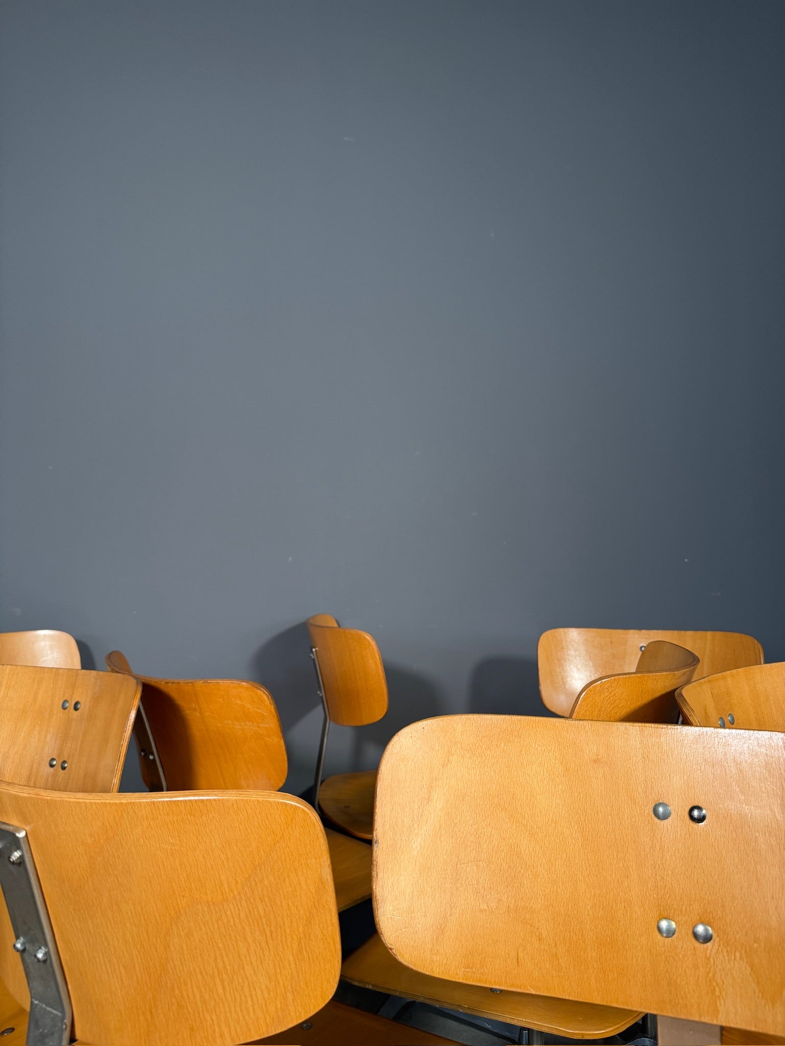 Sedia da scuola anni 50