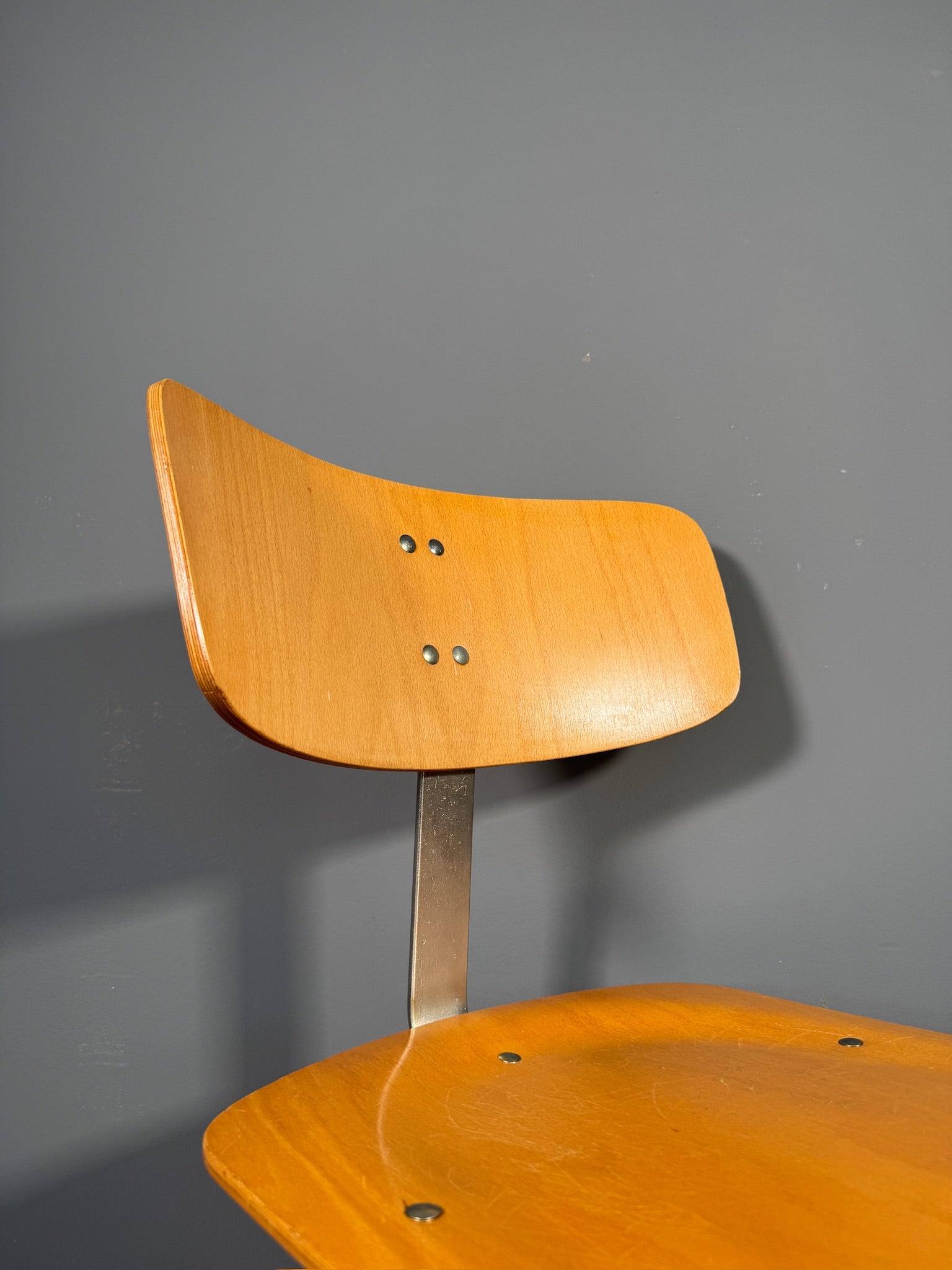 Sedia da scuola anni 50