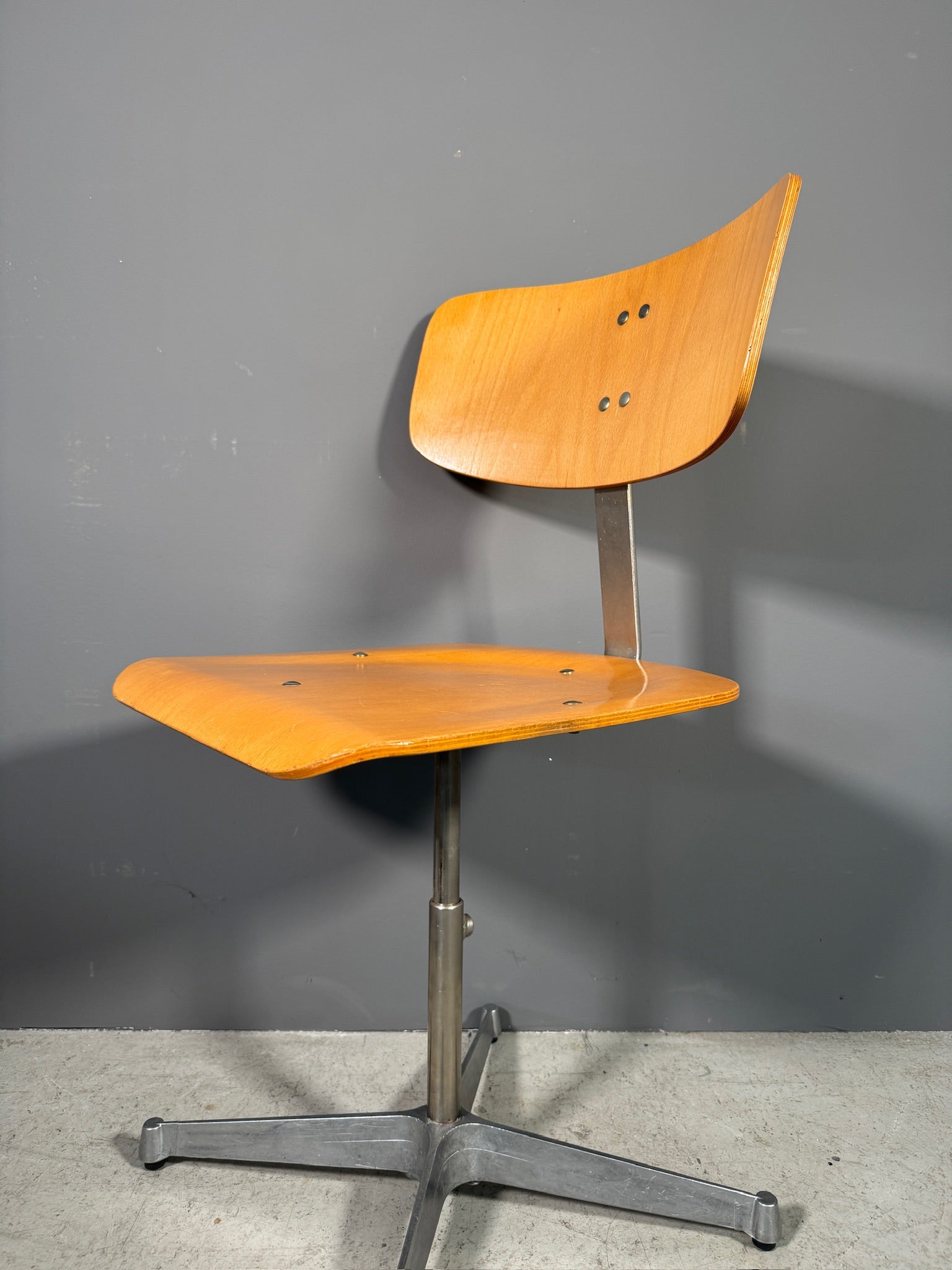 Sedia da scuola anni 50