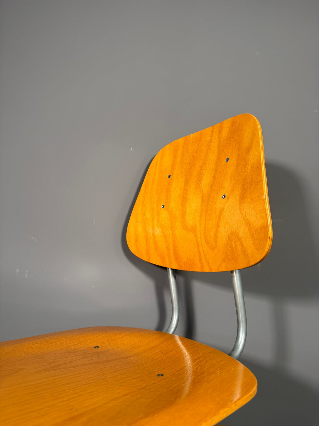 Sedia da scuola vintage