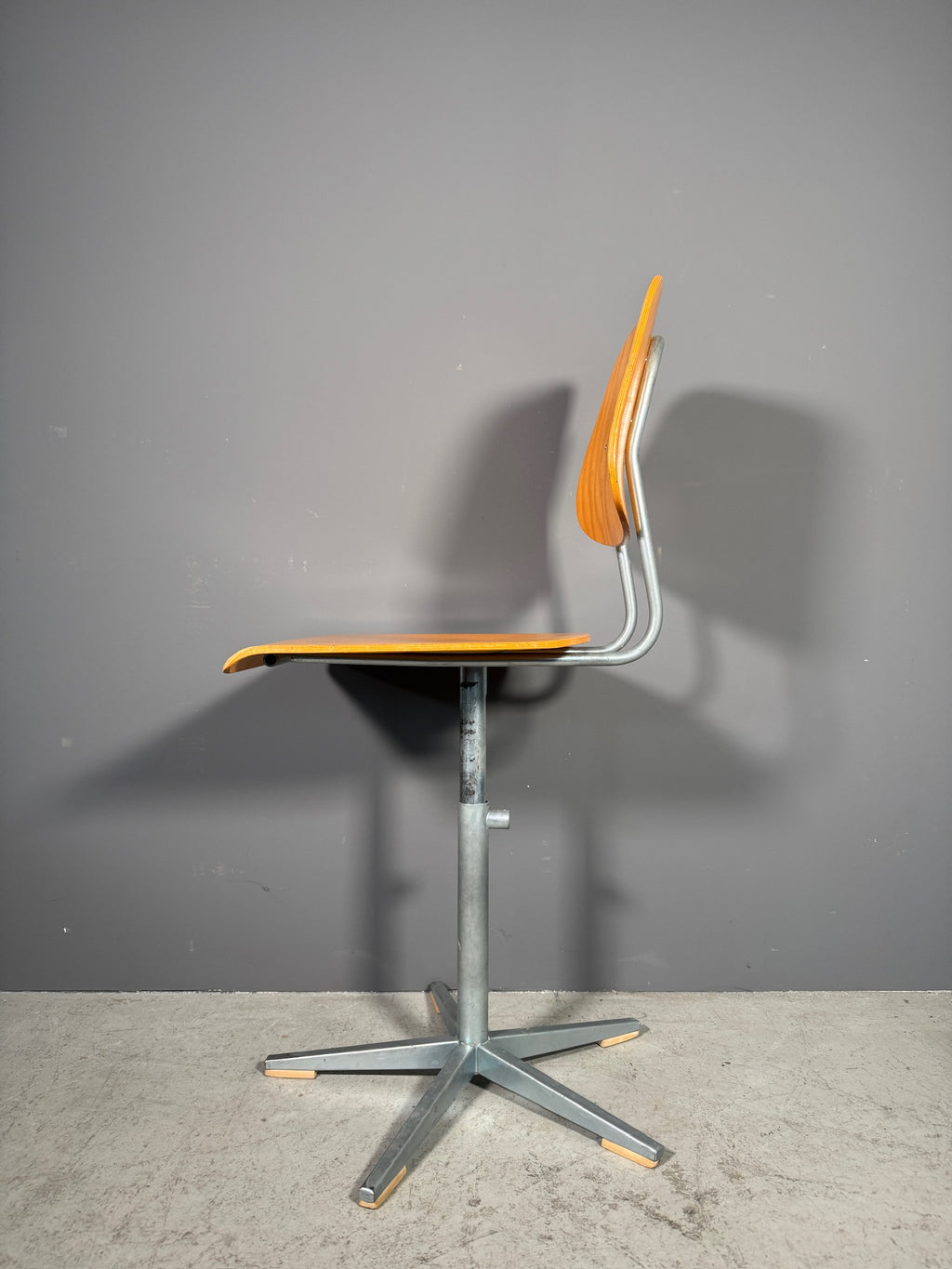 Sedia da scuola vintage