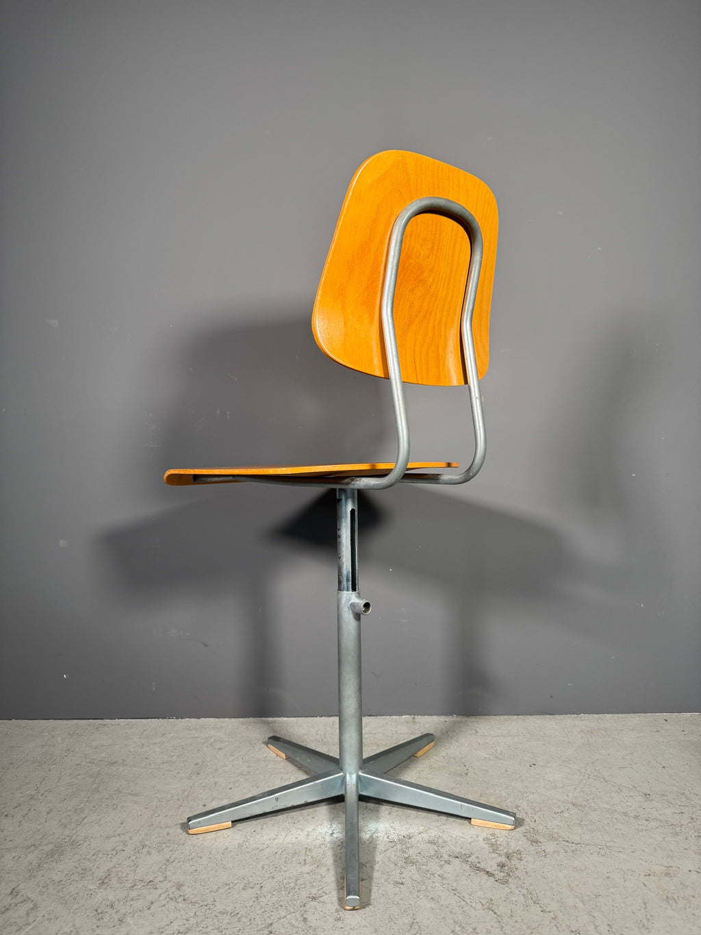 Sedia da scuola vintage