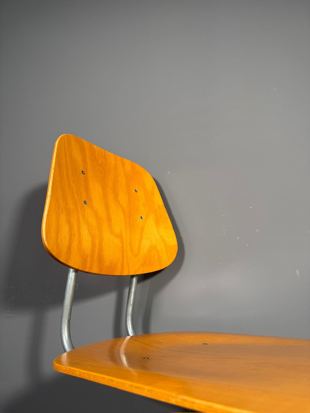 Sedia da scuola vintage