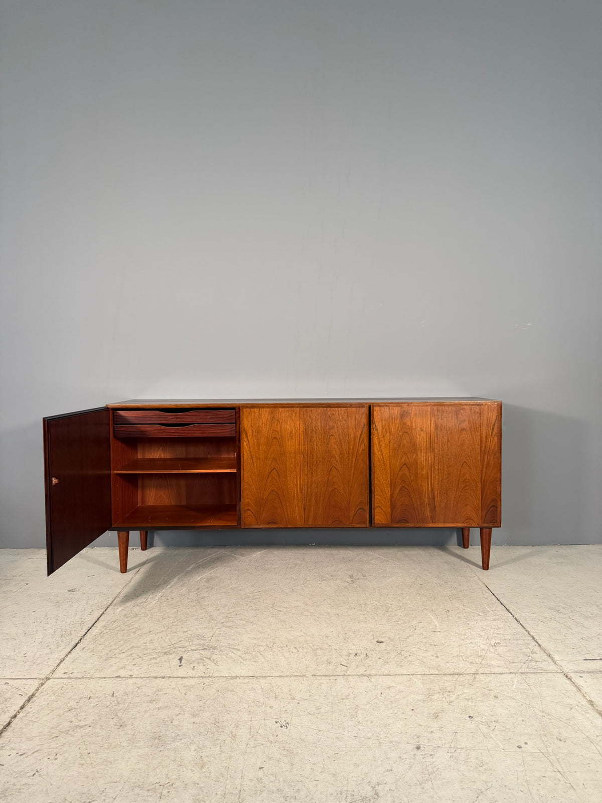 Sideboard in palissandro di Omann Jun