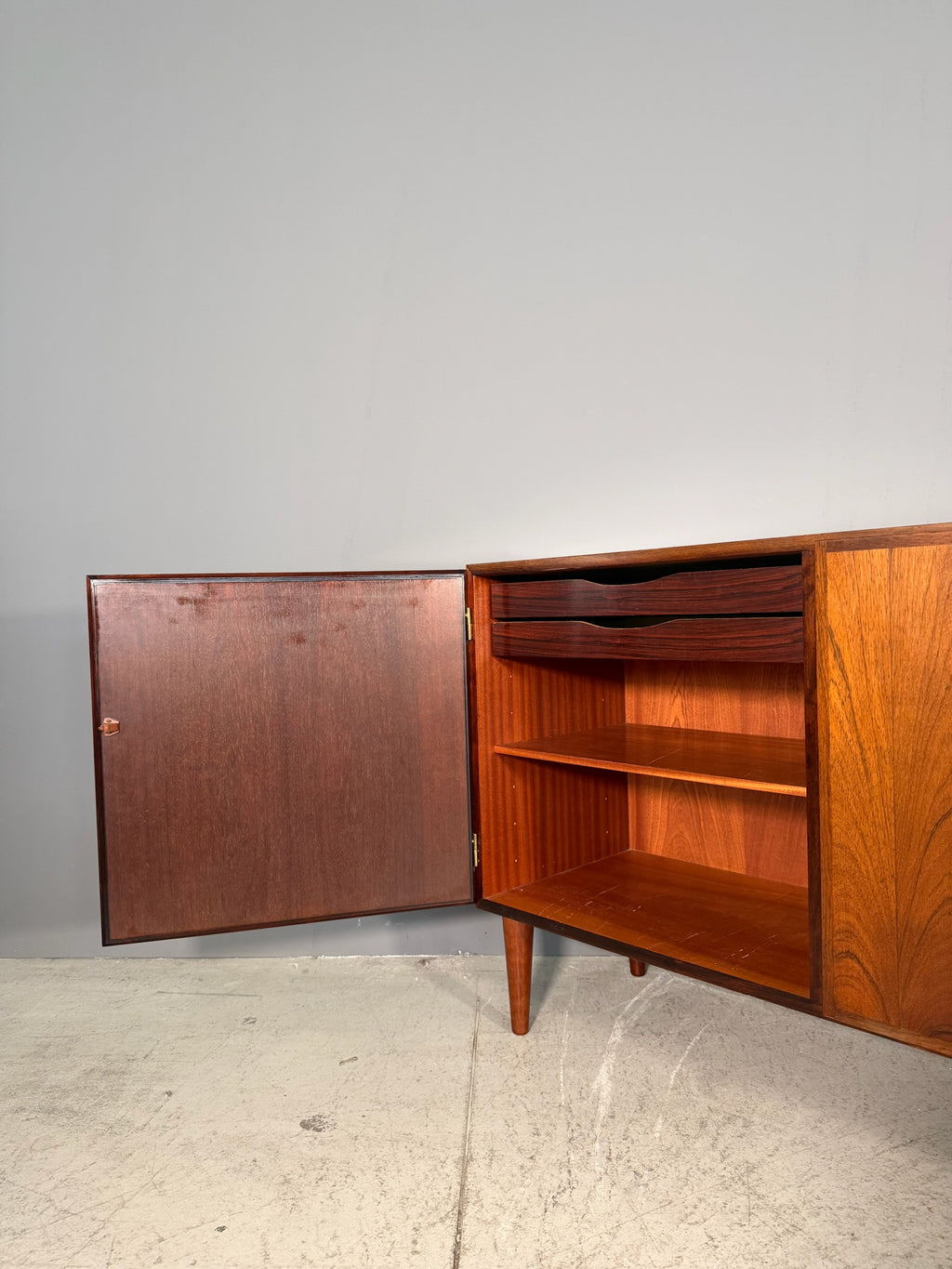 Sideboard in palissandro di Omann Jun