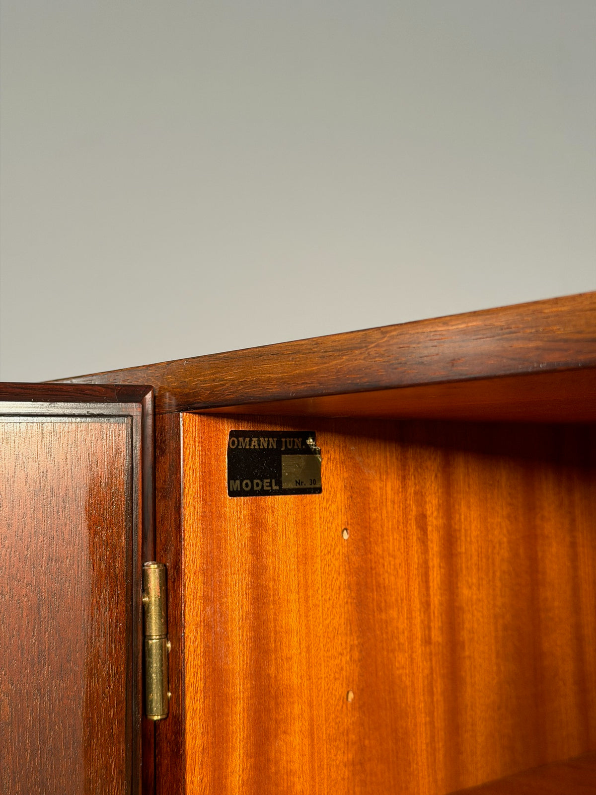 Sideboard in palissandro di Omann Jun