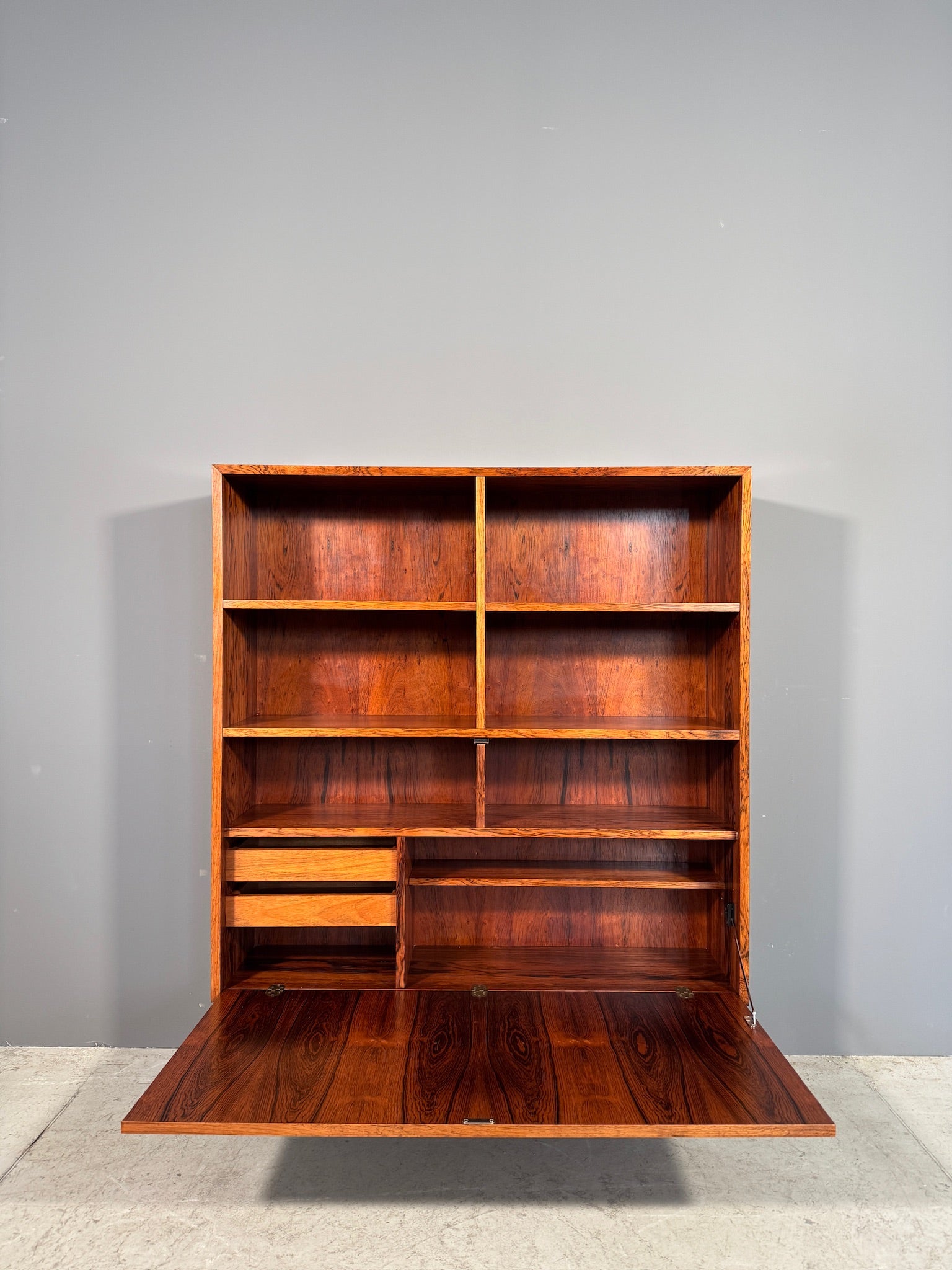 Libreria danese in palissandro