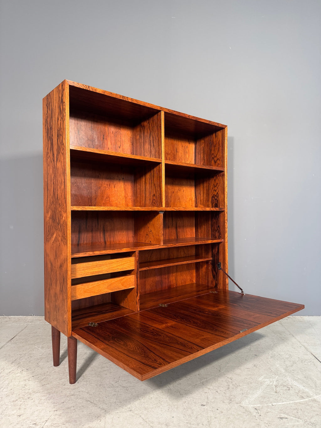 Libreria danese in palissandro