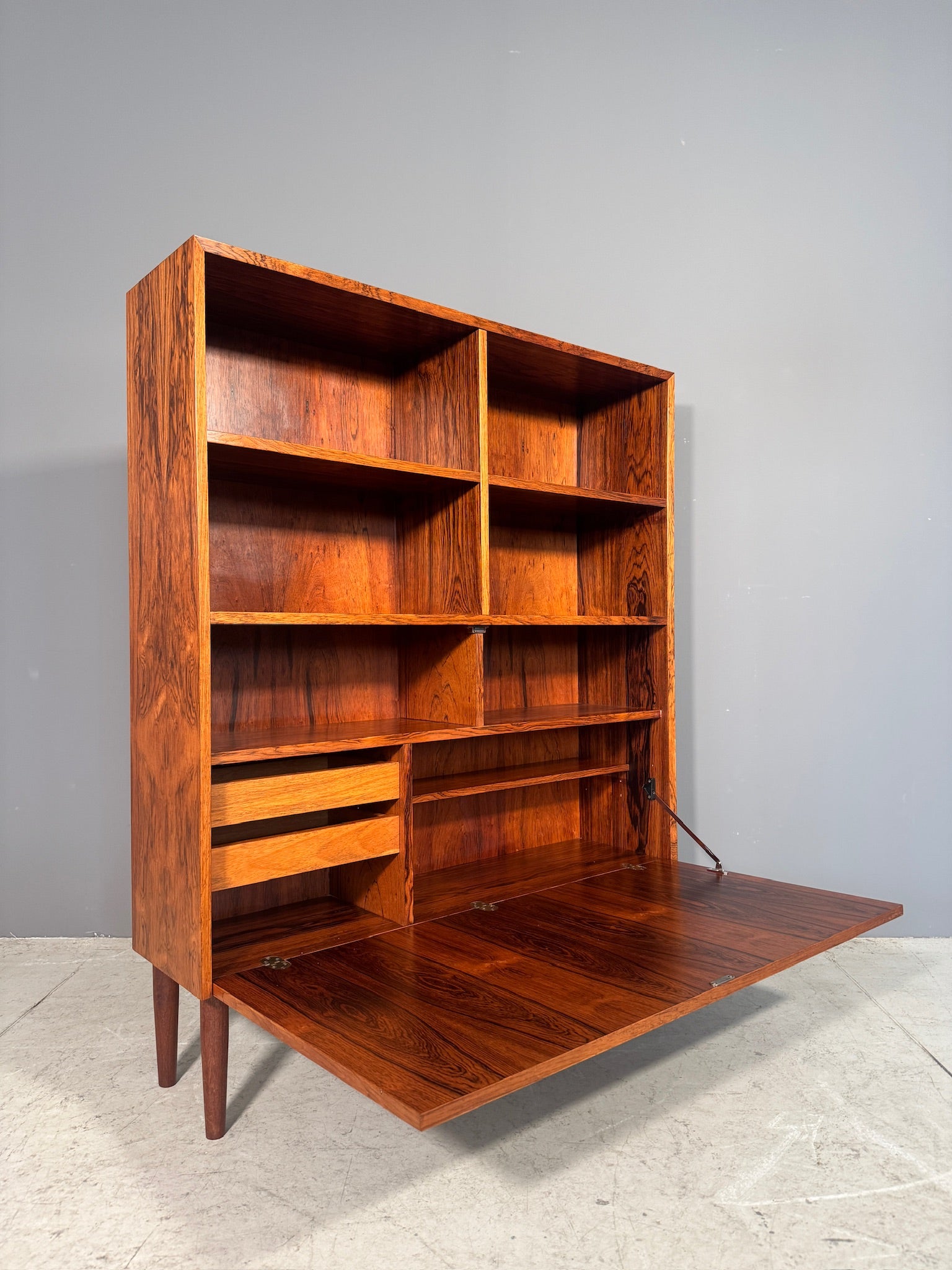 Libreria danese in palissandro