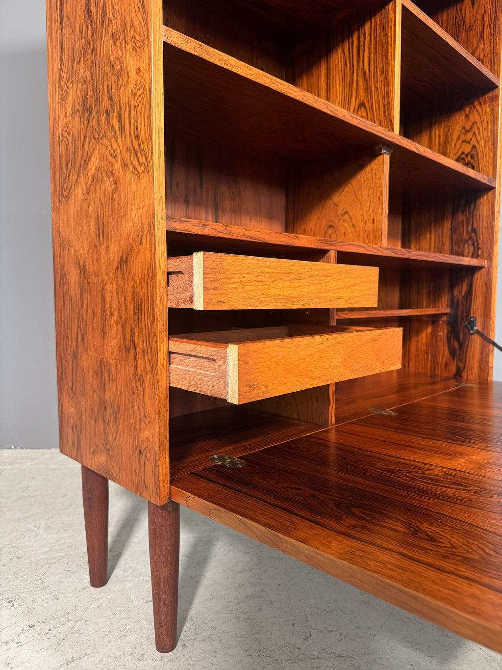 Libreria danese in palissandro