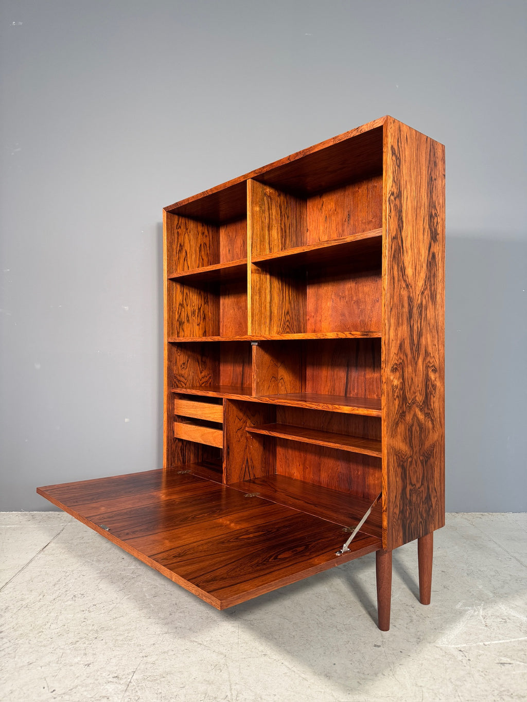 Libreria danese in palissandro