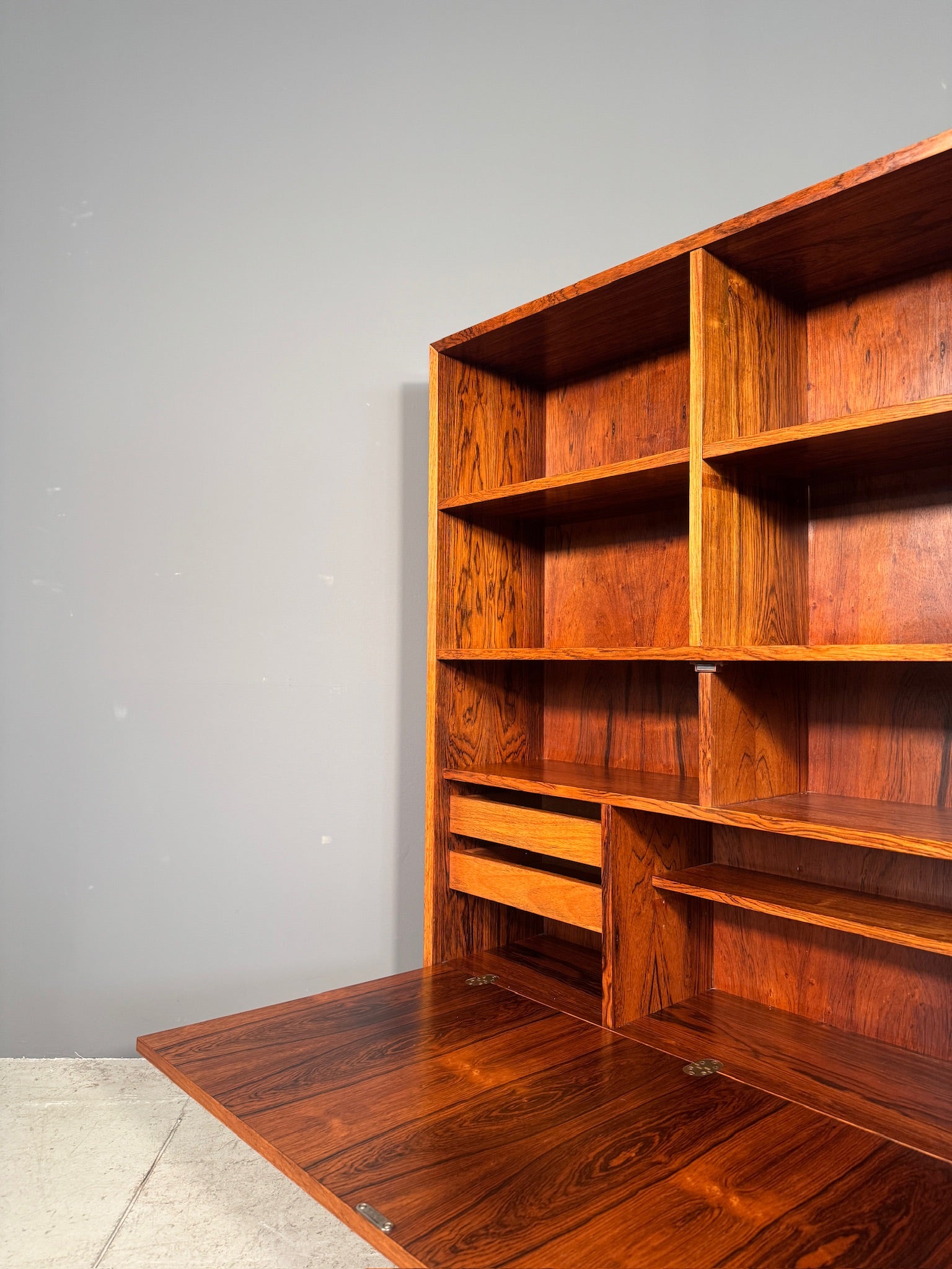 Libreria danese in palissandro