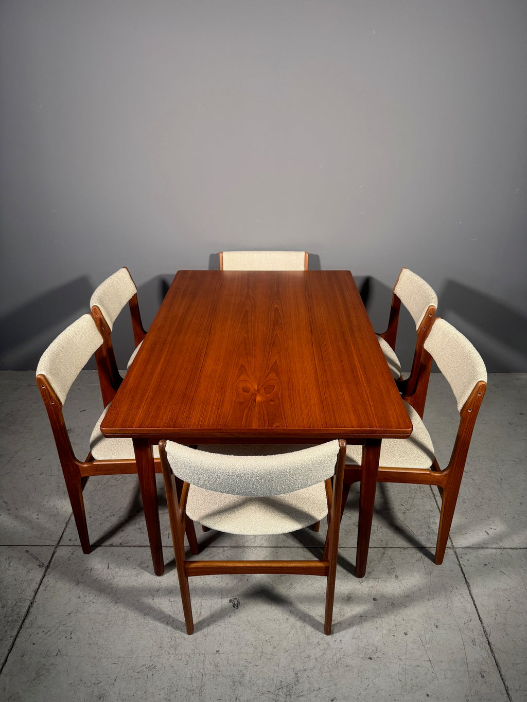 Sedia danese in teak anni 70