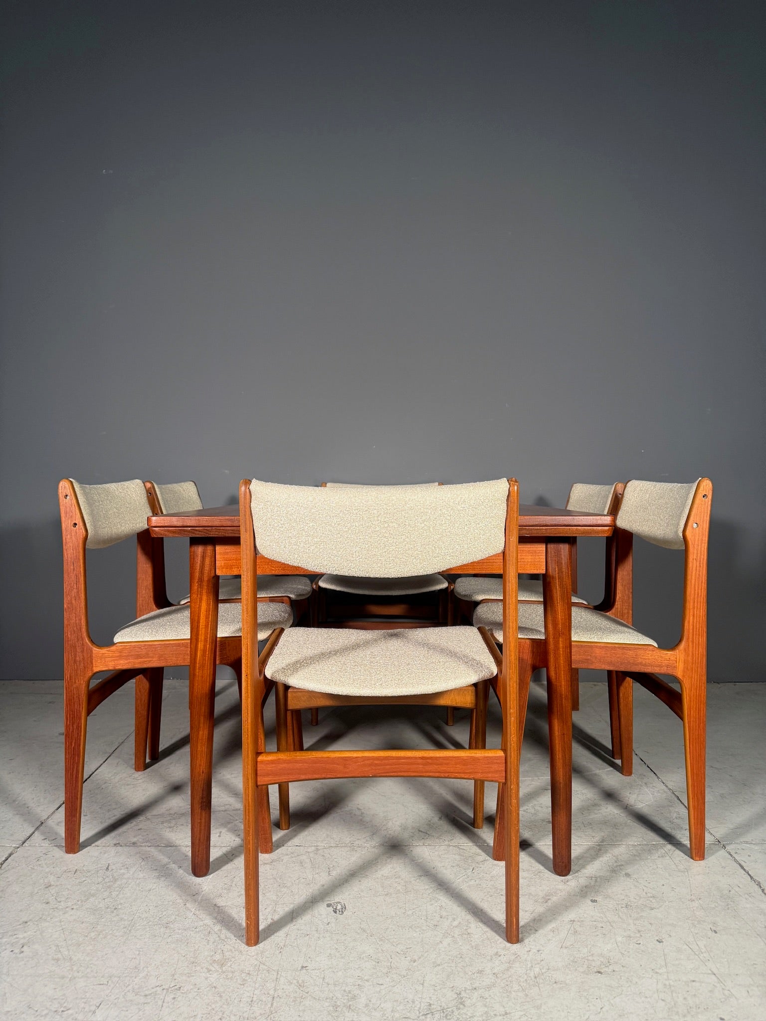 Sedia danese in teak anni 70