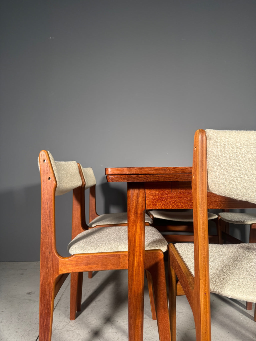 Sedia danese in teak anni 70