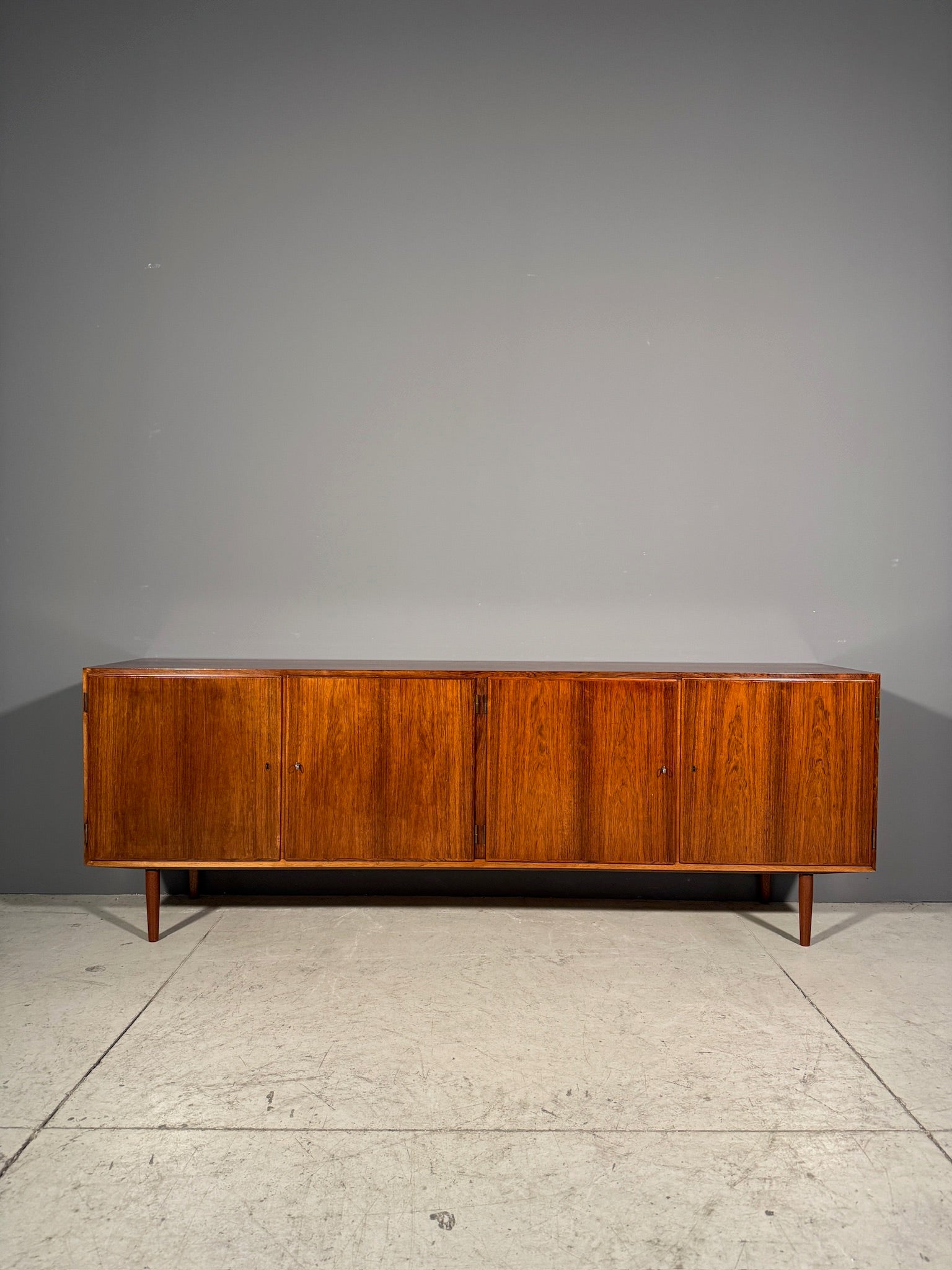 Sideboard danese in palissandro