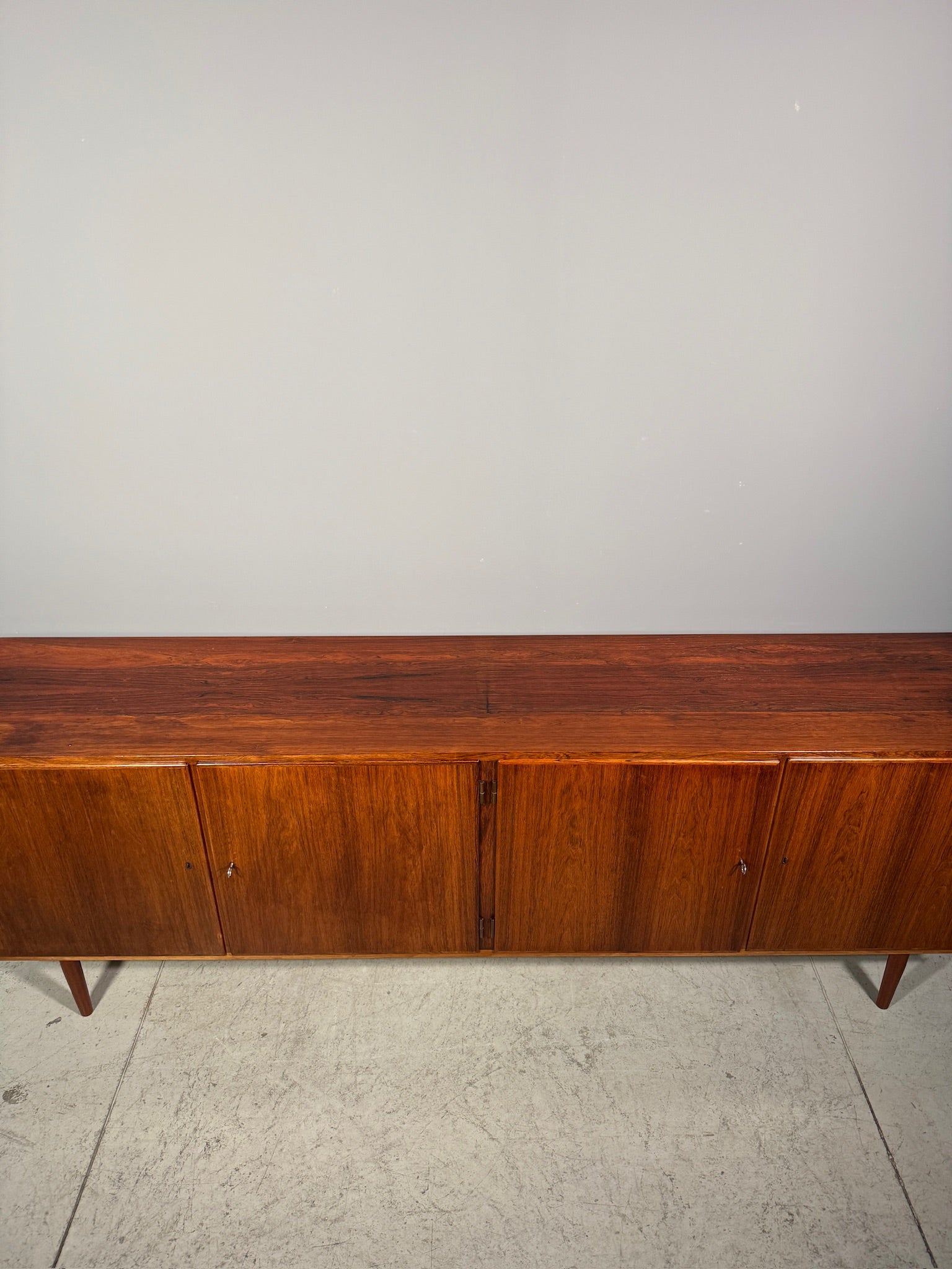 Sideboard danese in palissandro