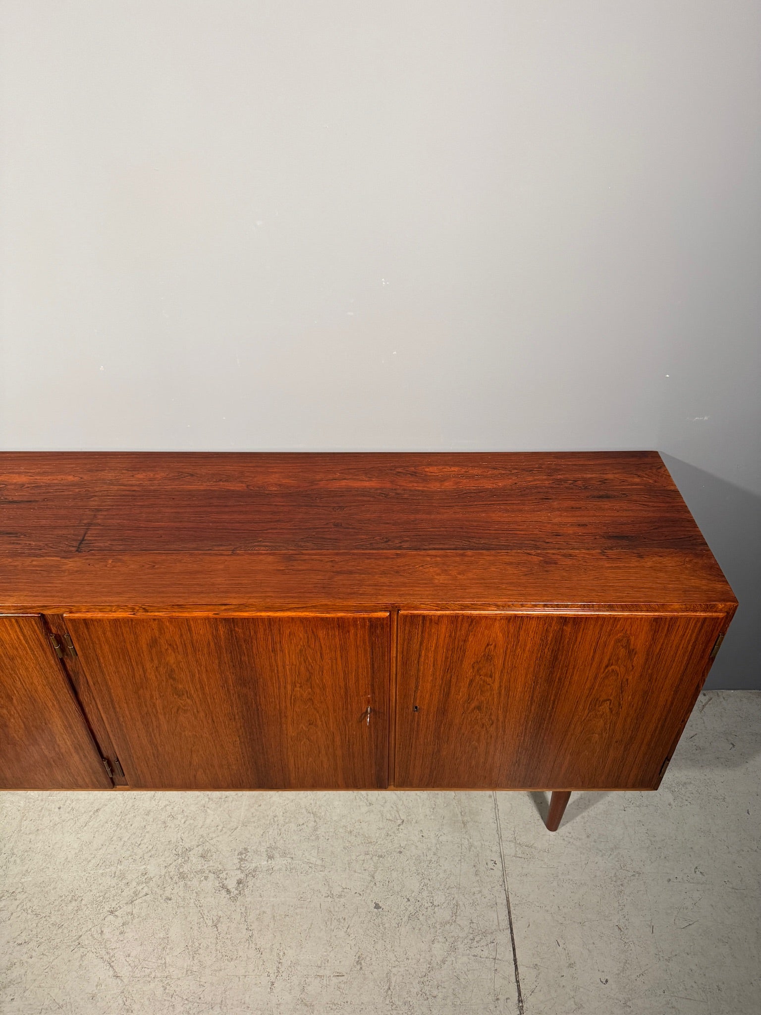 Sideboard danese in palissandro