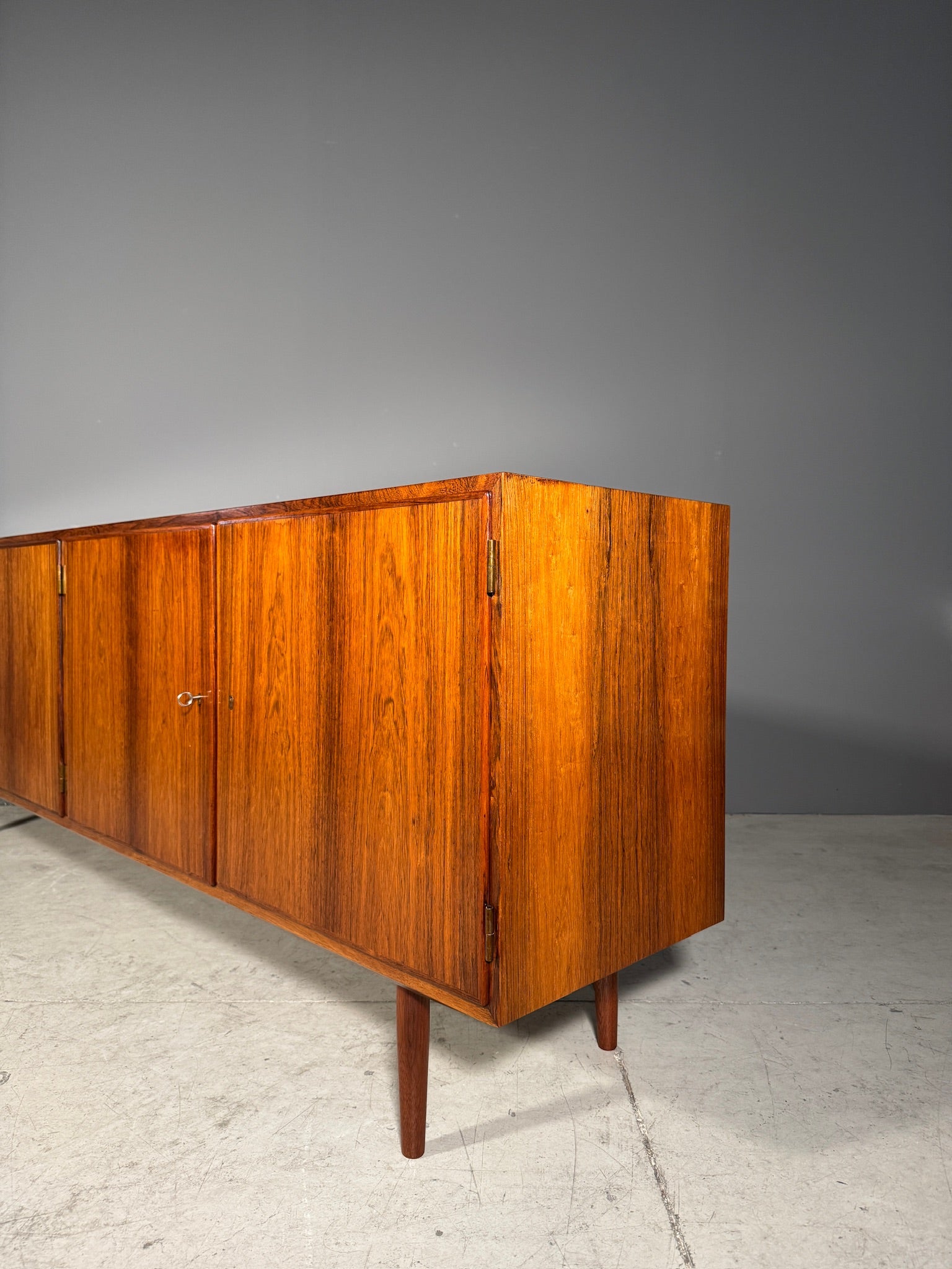 Sideboard danese in palissandro