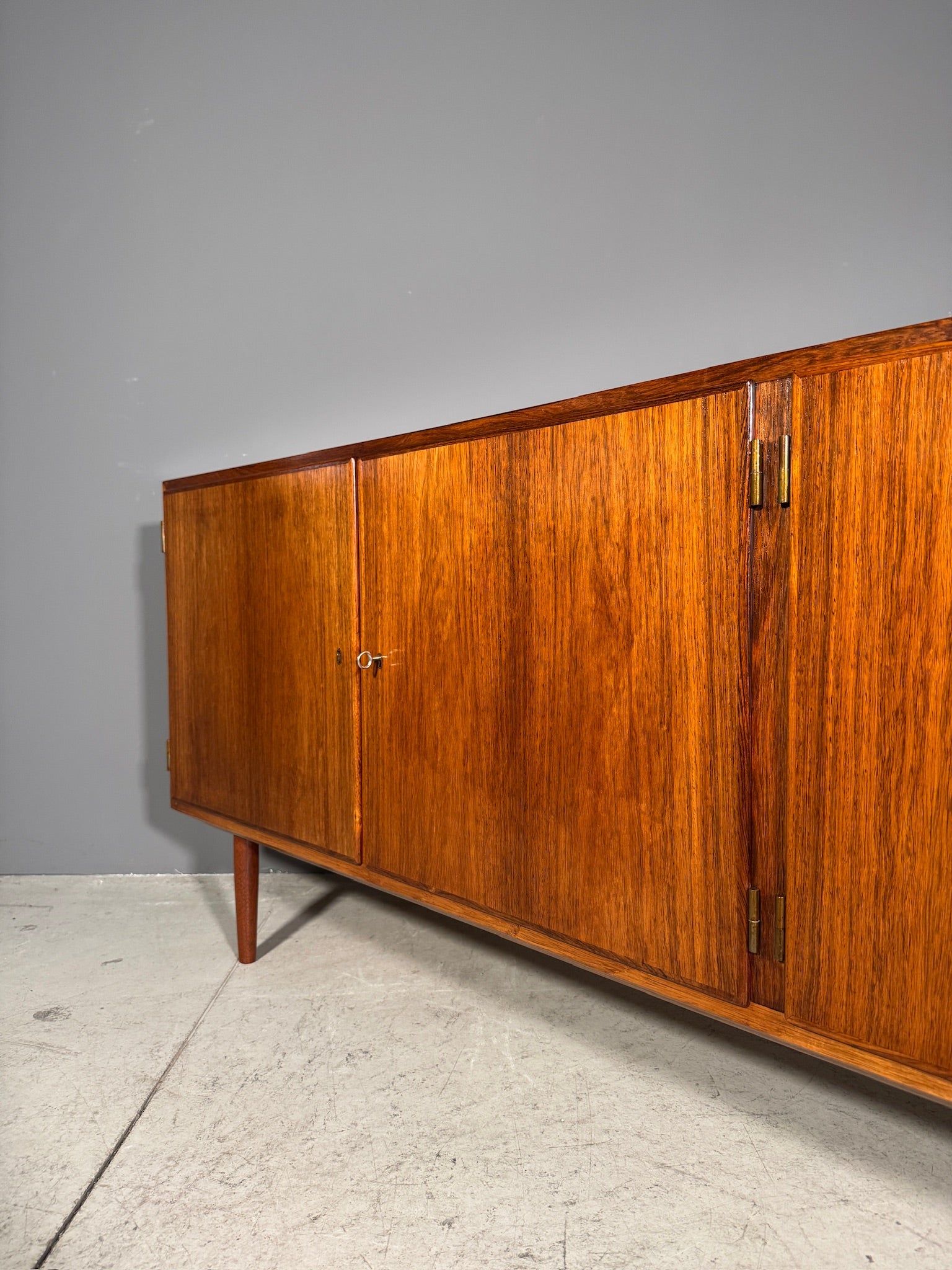 Sideboard danese in palissandro