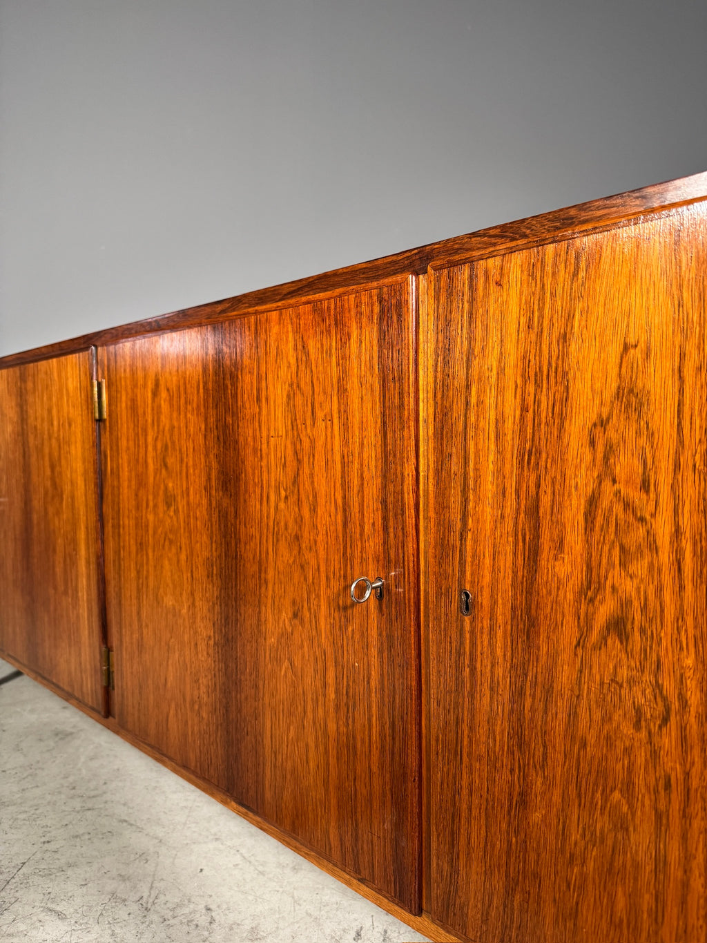 Sideboard danese in palissandro