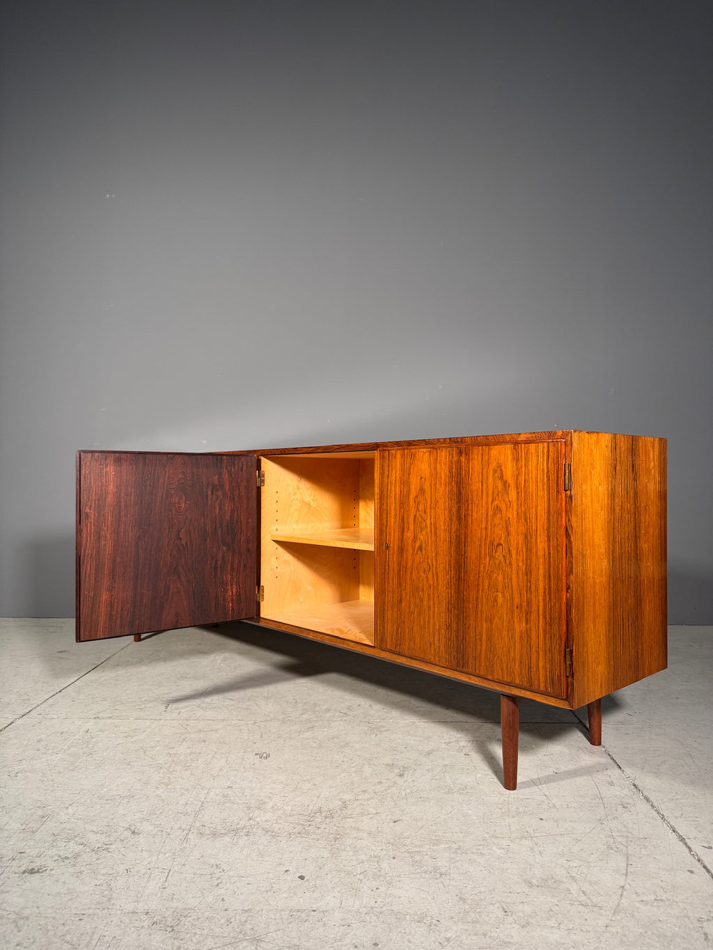 Sideboard danese in palissandro