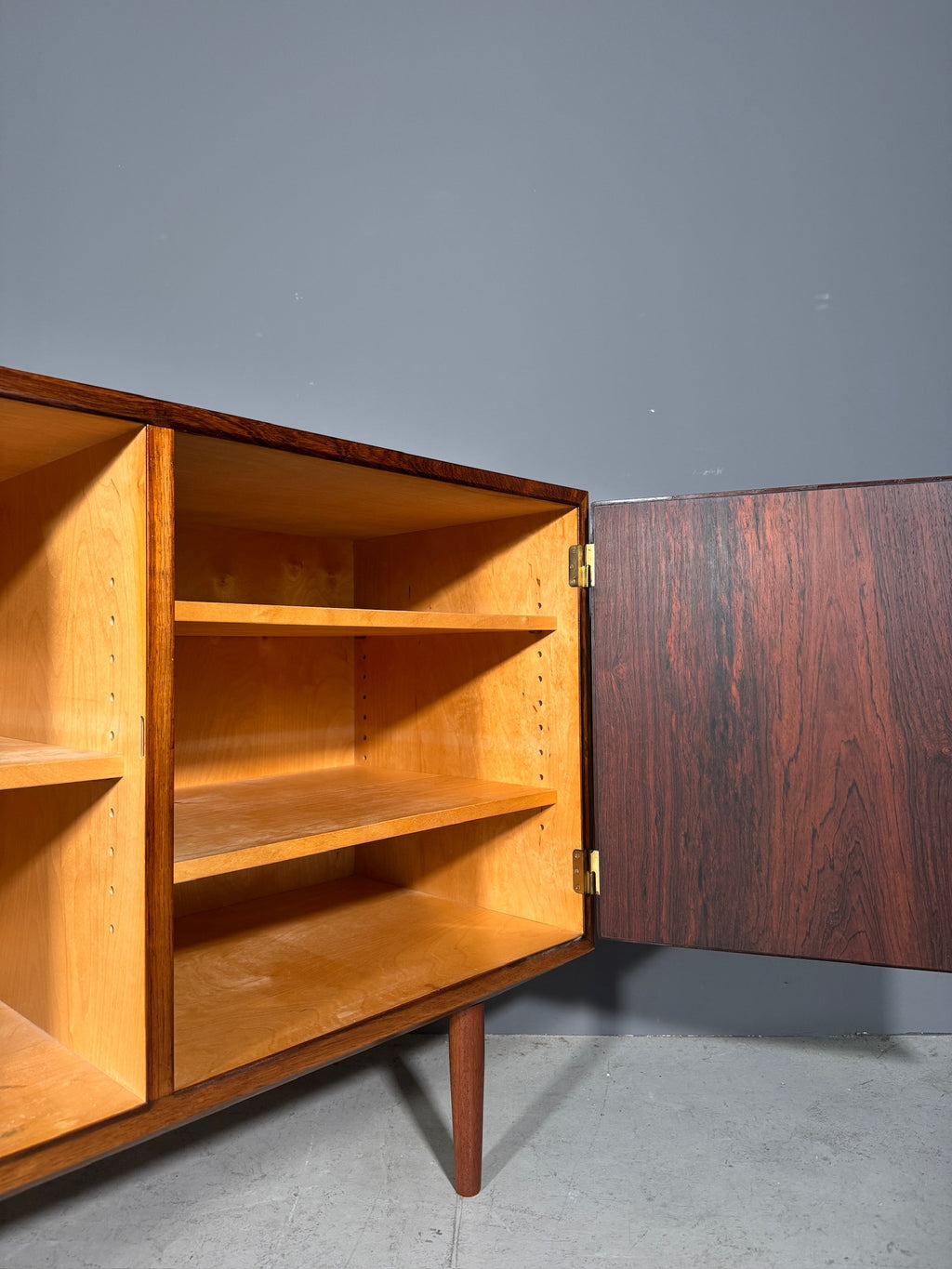 Sideboard danese in palissandro