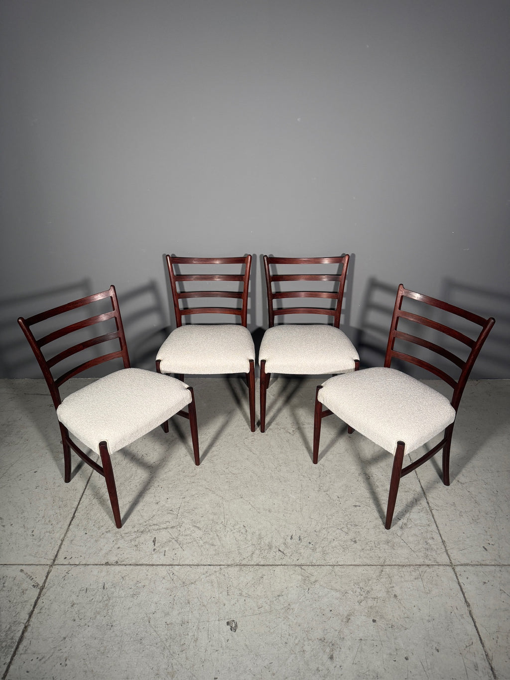 Set di 4 sedie di Johannes Andersen