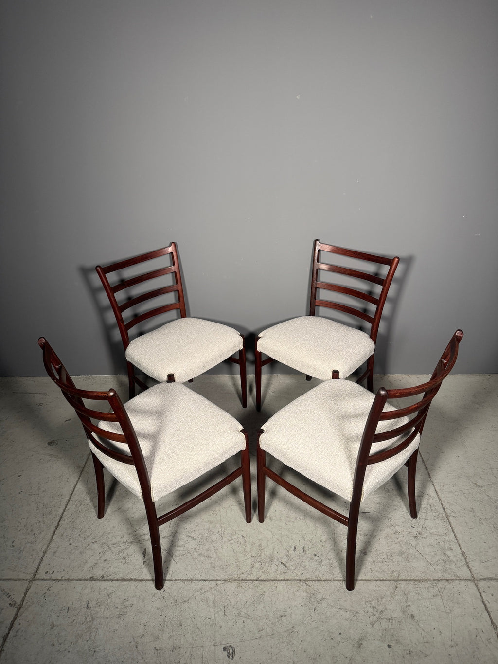 Set di 4 sedie di Johannes Andersen