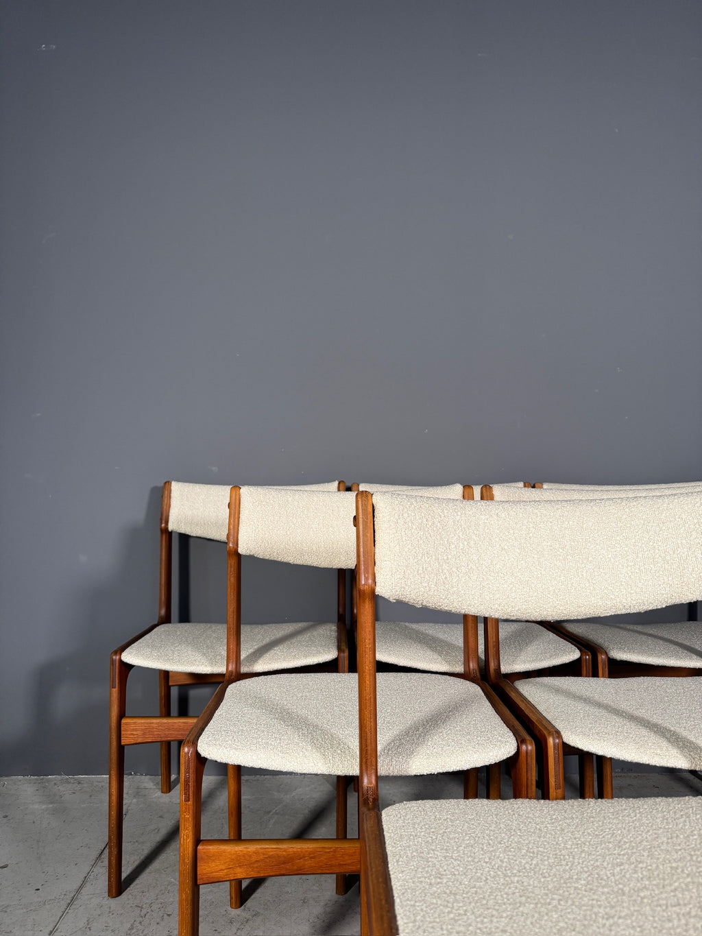 Sedia danese in teak anni 70