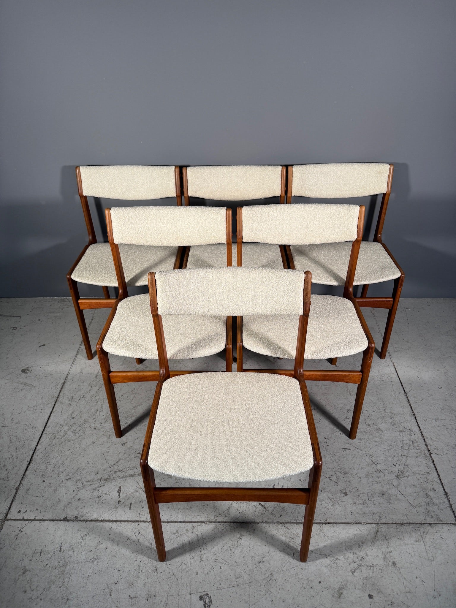 Sedia danese in teak anni 70