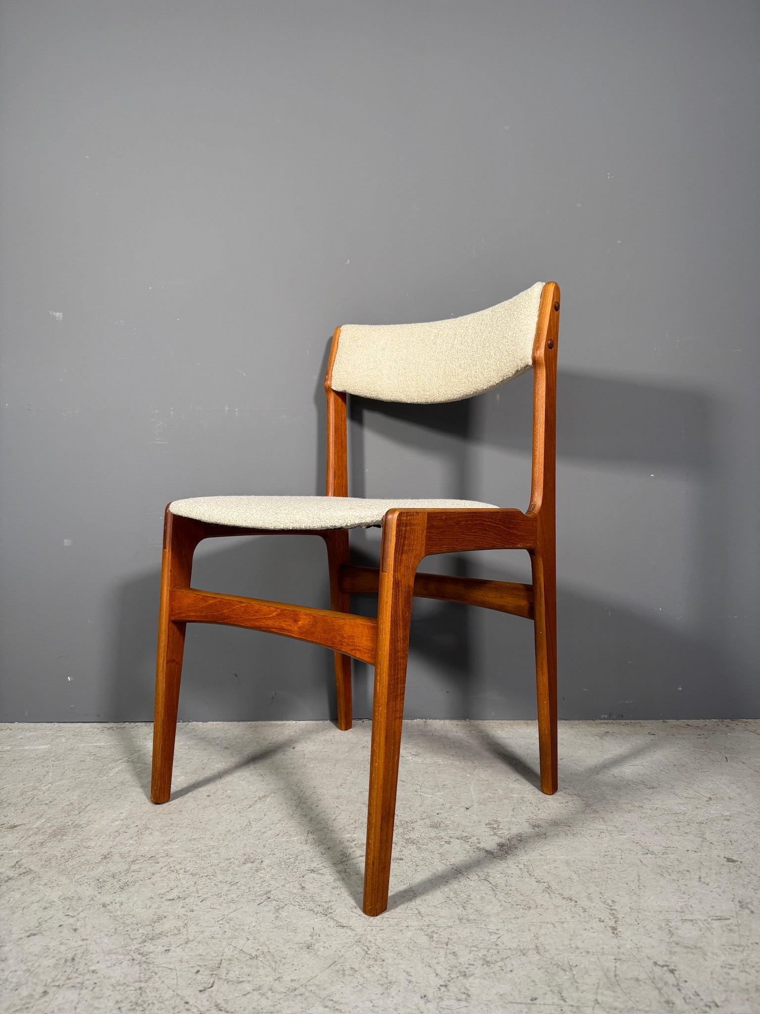 Sedia danese in teak anni 70