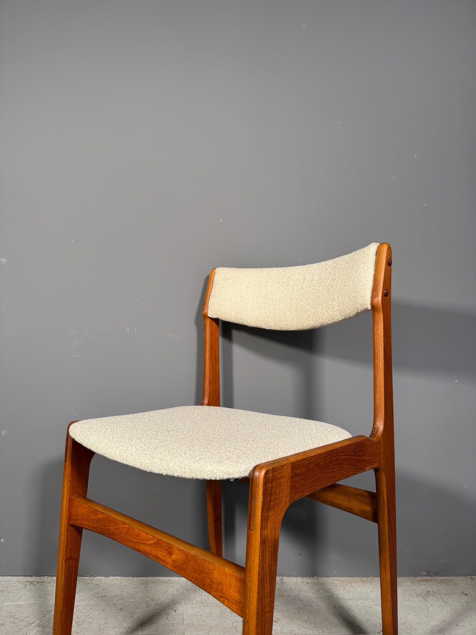 Sedia danese in teak anni 70