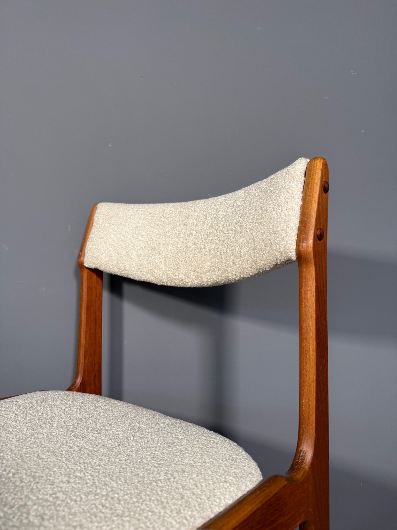 Sedia danese in teak anni 70